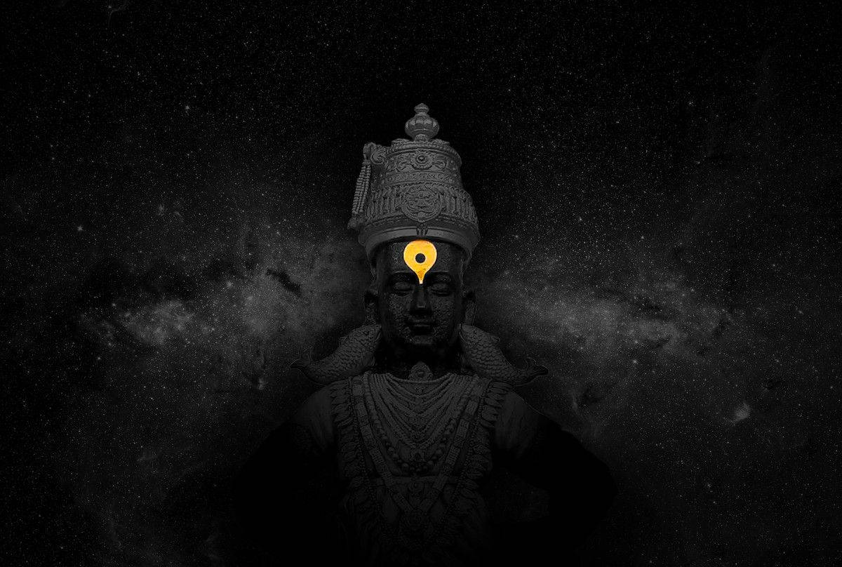 1200x808 Vitthal With Glowing Srivatsa Mark Wallpaper