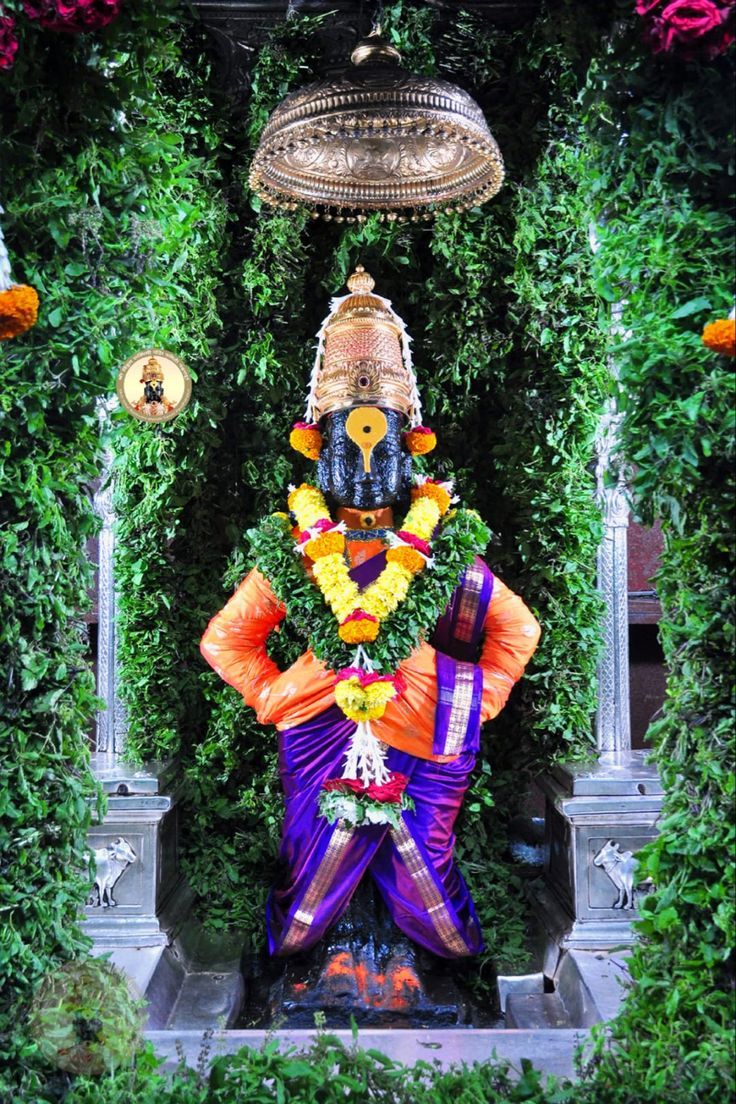 736x1104 Bhagwan Vitthal Pandharpur HD wallpaper