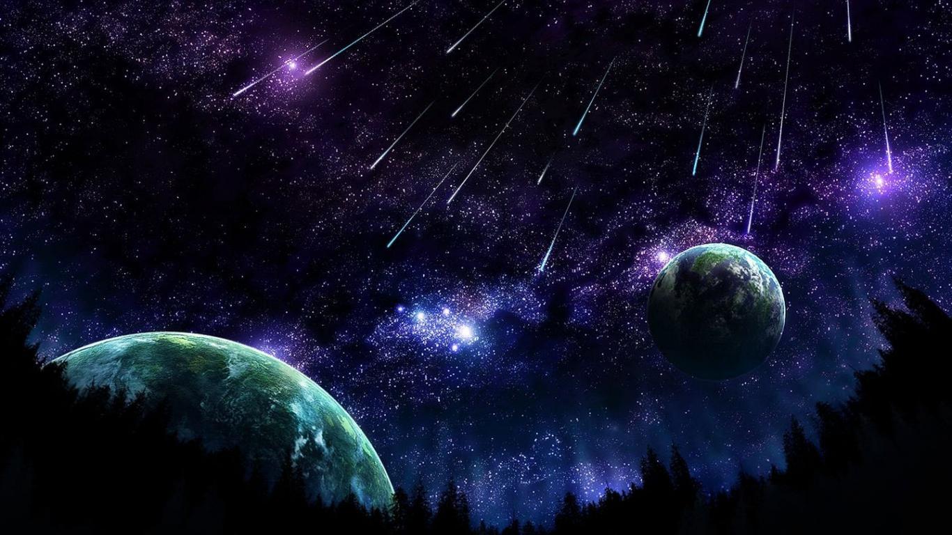 1366x768 space wallpaper