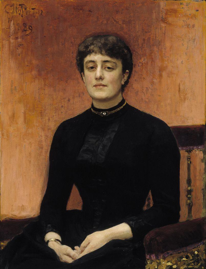 805x1050 Portrait of Jelizaveta Zvantseva Ilya Repin on USEUM