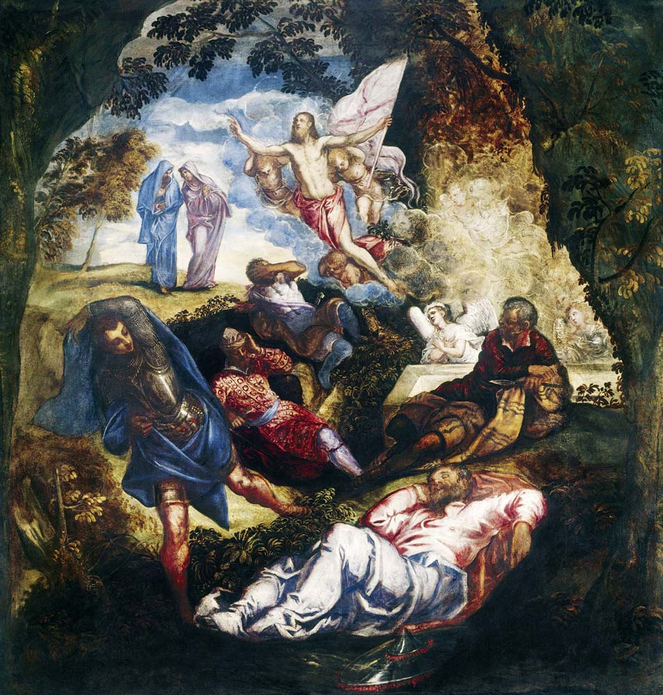 954x1000 The Resurrection of Christ Robusti as art print or hand