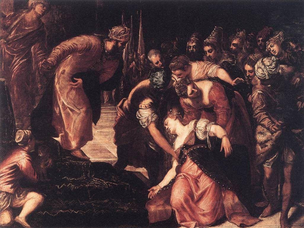 1026x771 Esther Before Ahasuerus, 1547 48. Art, Italian Paintings, Painting