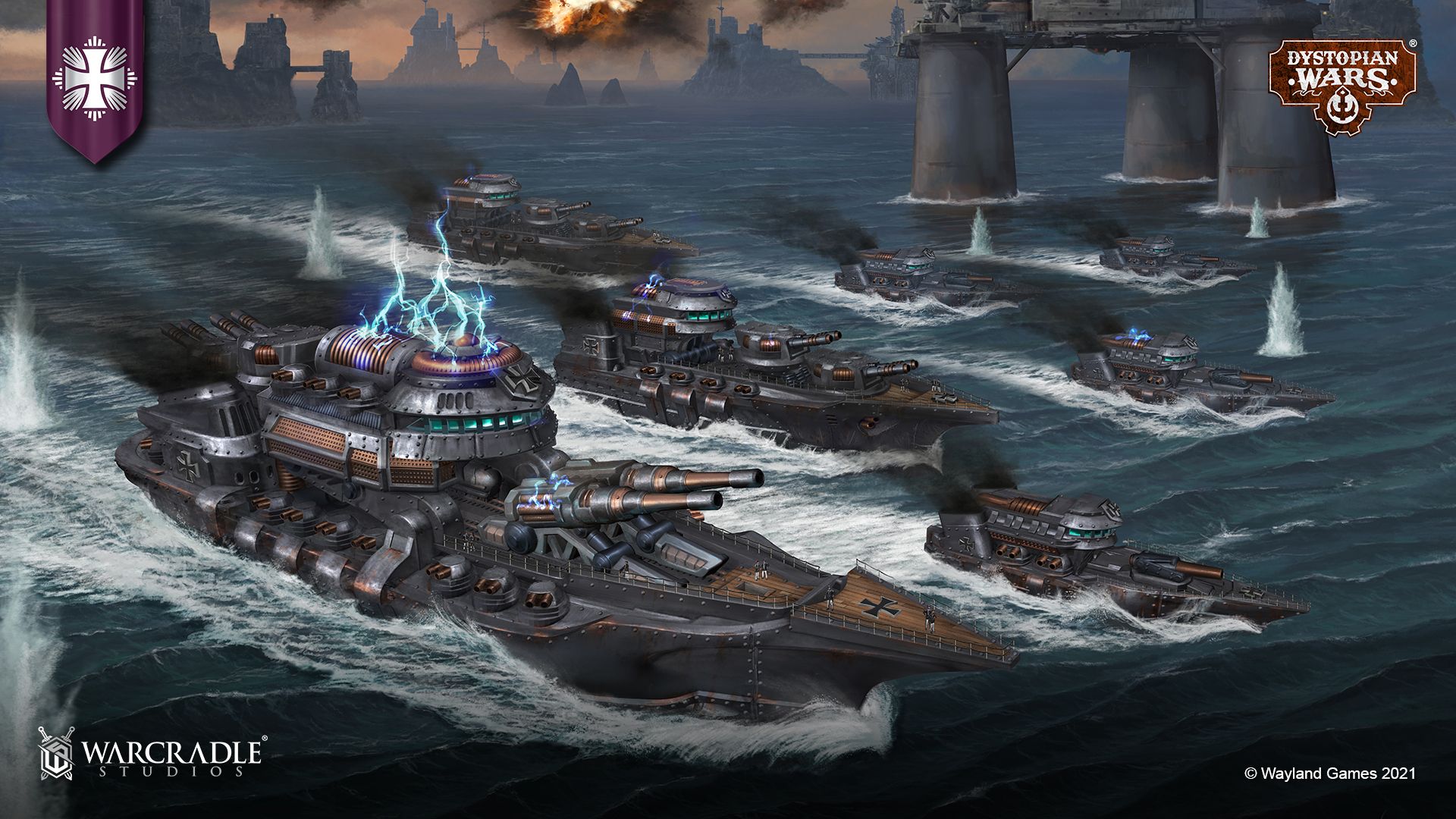 1920x1080 Dystopian Wars Wallpaper