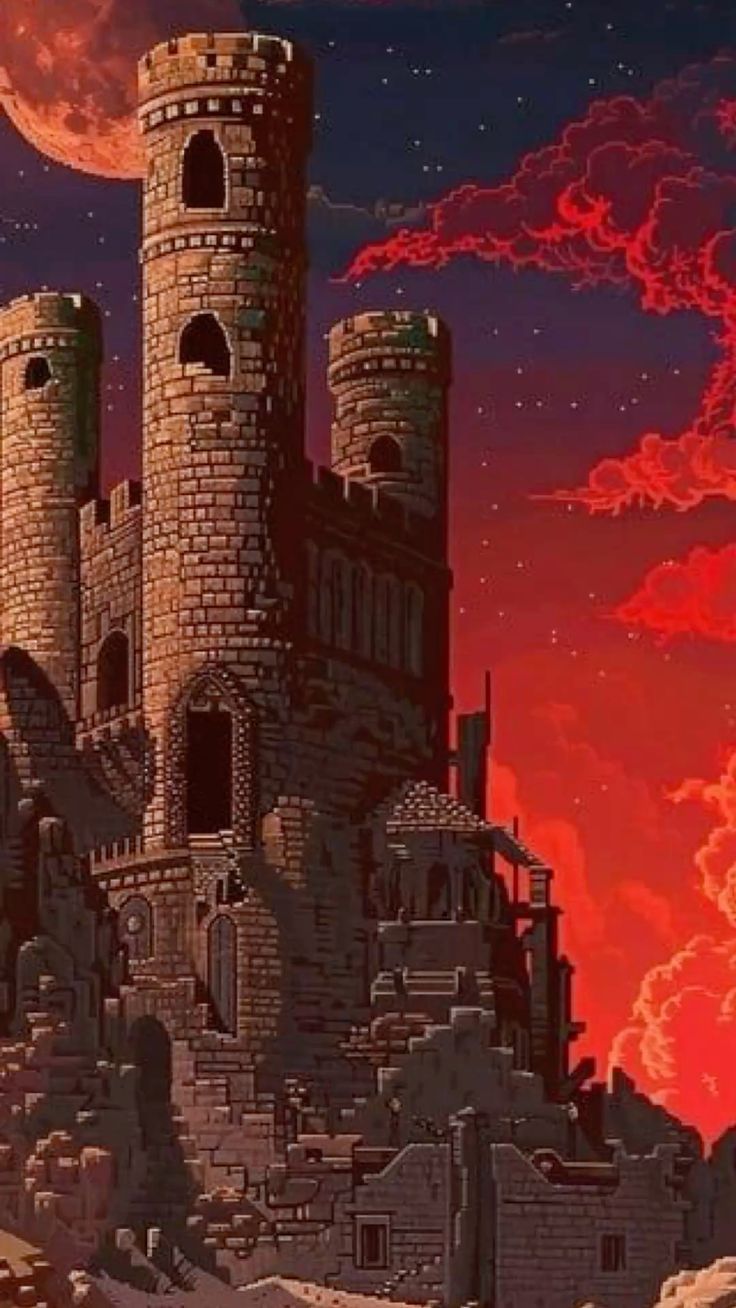 736x1308 Cool Pixel Art Wallpaper. Pixel art 4k, Digital pixel art, Dungeons and dragons wallpaper