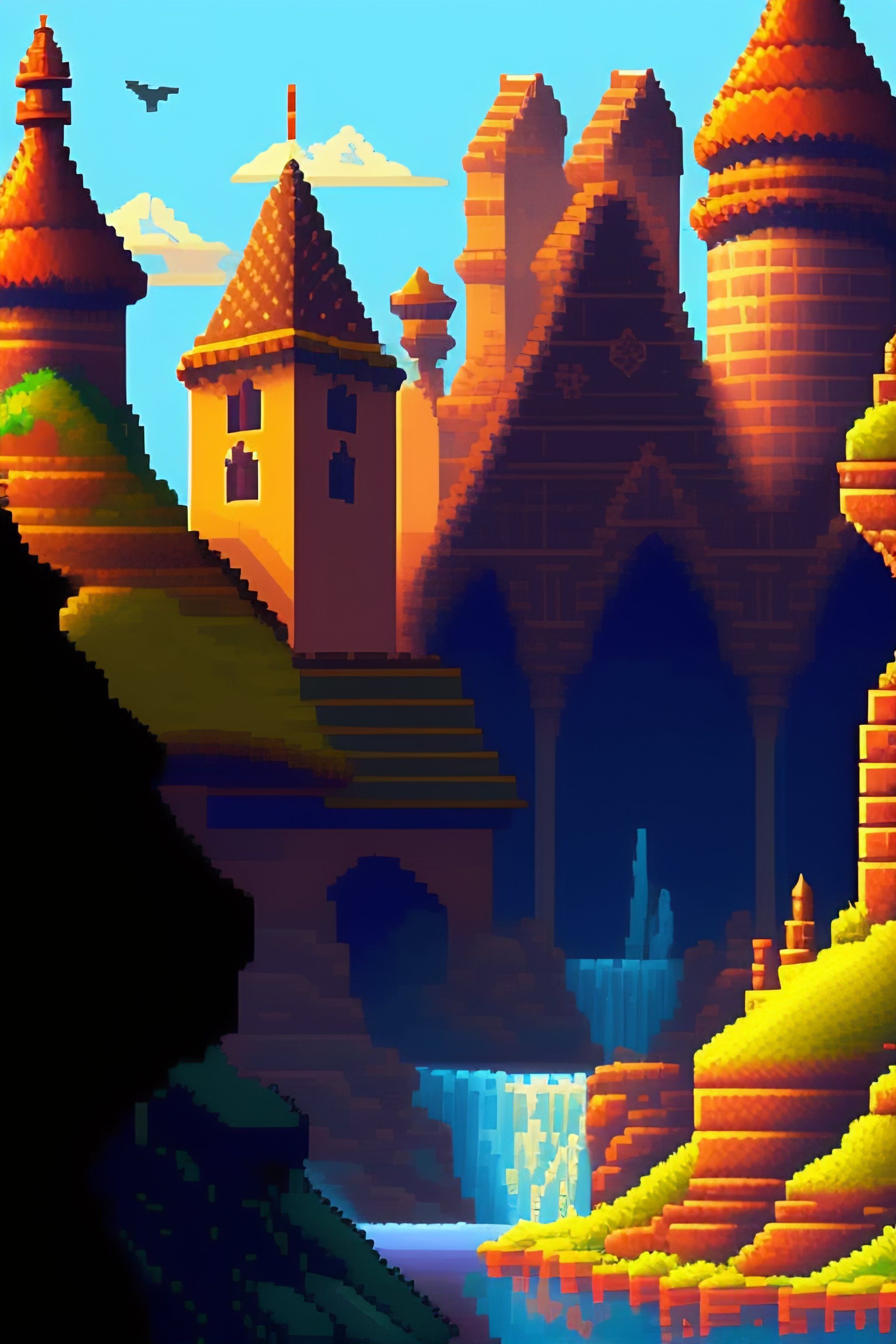 2048x3072 Lexica art medieval background