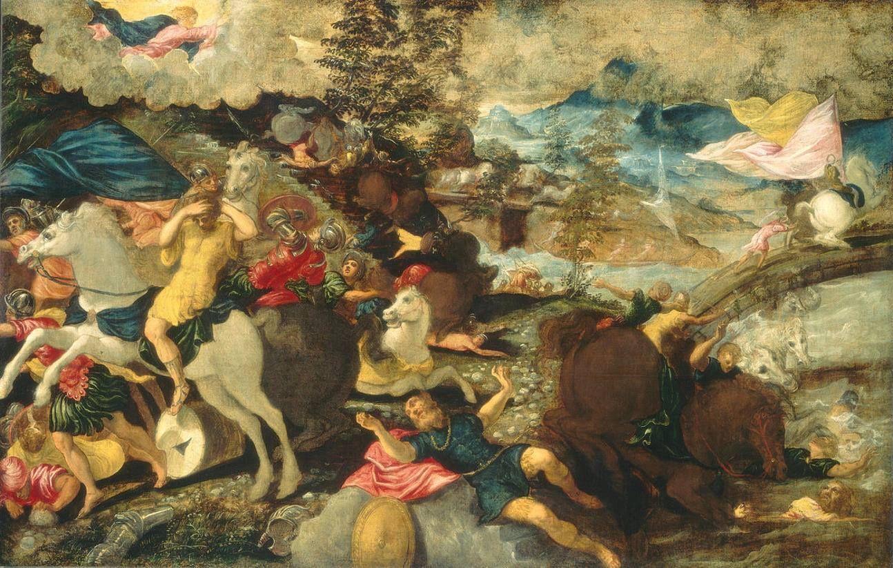 1294x823 Tintoretto [Jacopo Robusti]Venetian, 1518 94} The Conversion
