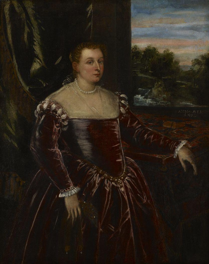 834x1050 Portrait of Dogaressa Morosina Morosini Tintoretto on USEUM