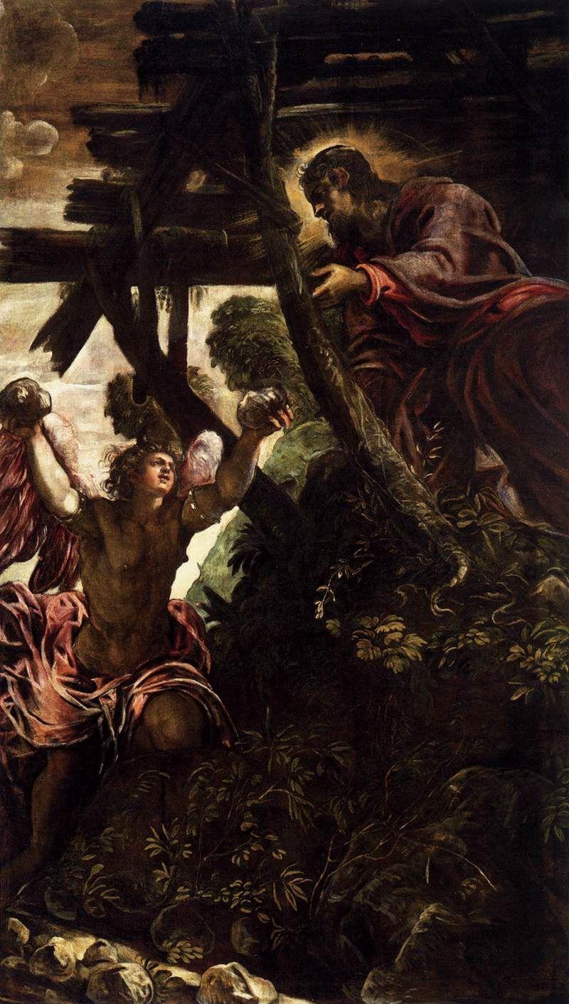 800x1411 TINTORETTO The Temptation Of Christ 1579 81 Oil On Canvas, 539 X