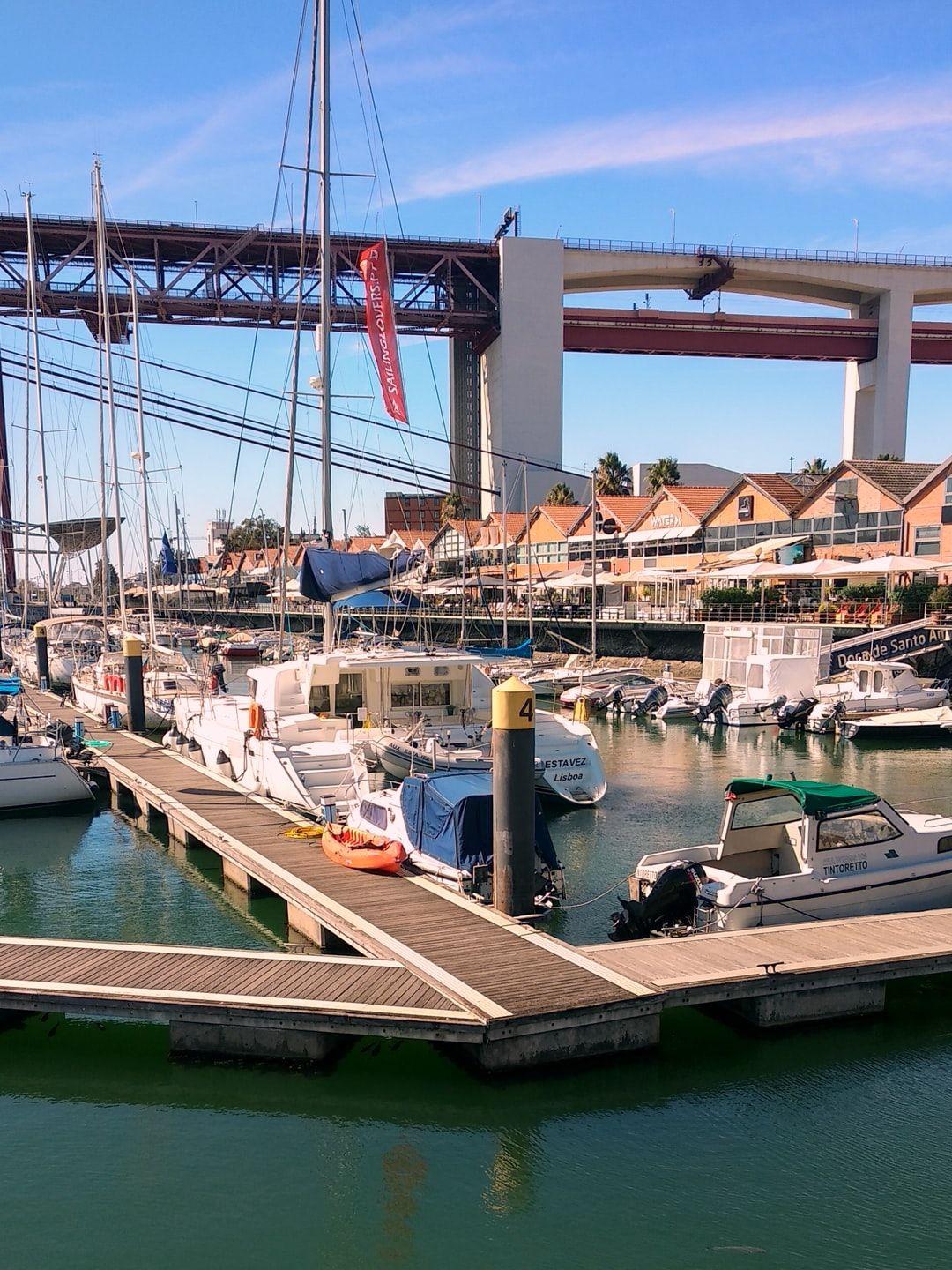 1080x1440 yachts at the harbor near town photo