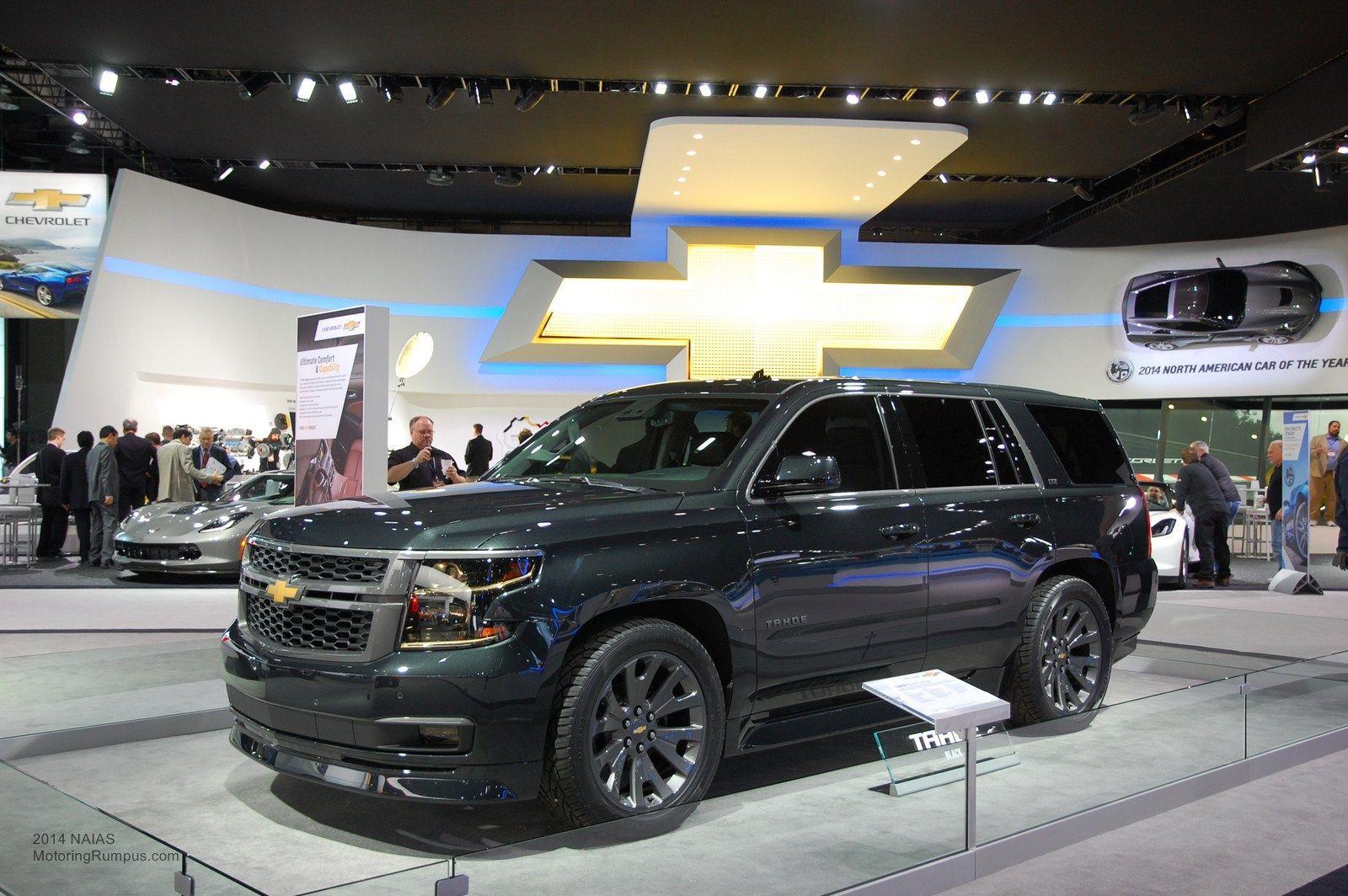 1600x1064 Chevrolet Tahoe Black Concept HD