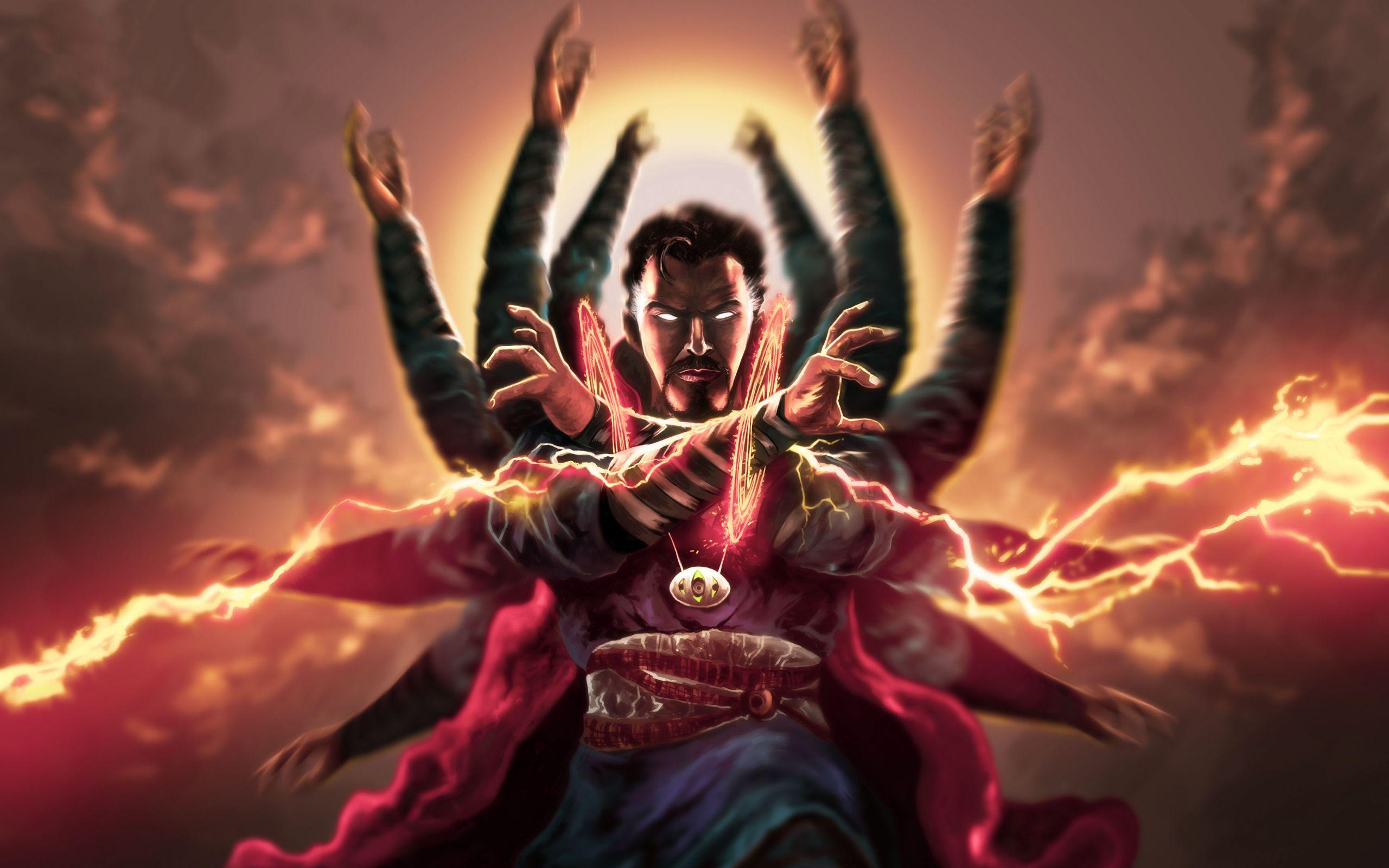 2560x1600 Wallpaper of Doctor Strange, Marvel Comics, Art background & HD image