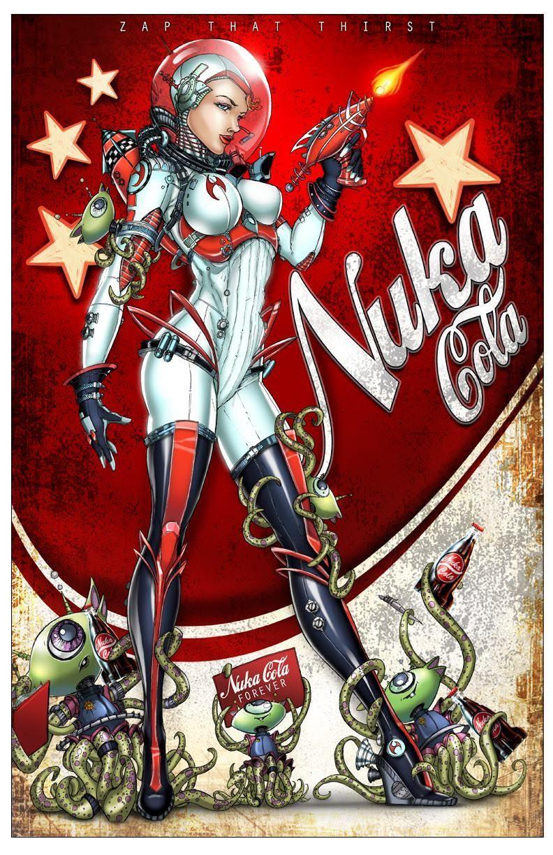 792x1224 Nuka Cola girl by Jamie Tyndall #Fallout4 #gaming #Fallout