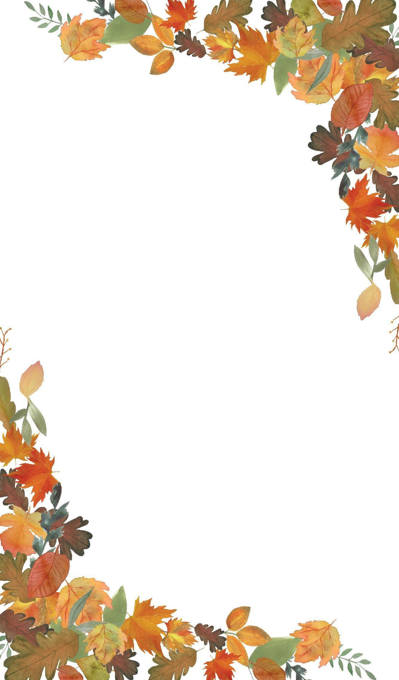 1336x2275 Fall Leaves Wallpaper for iPhone #falliphonewallpaper Cute, free