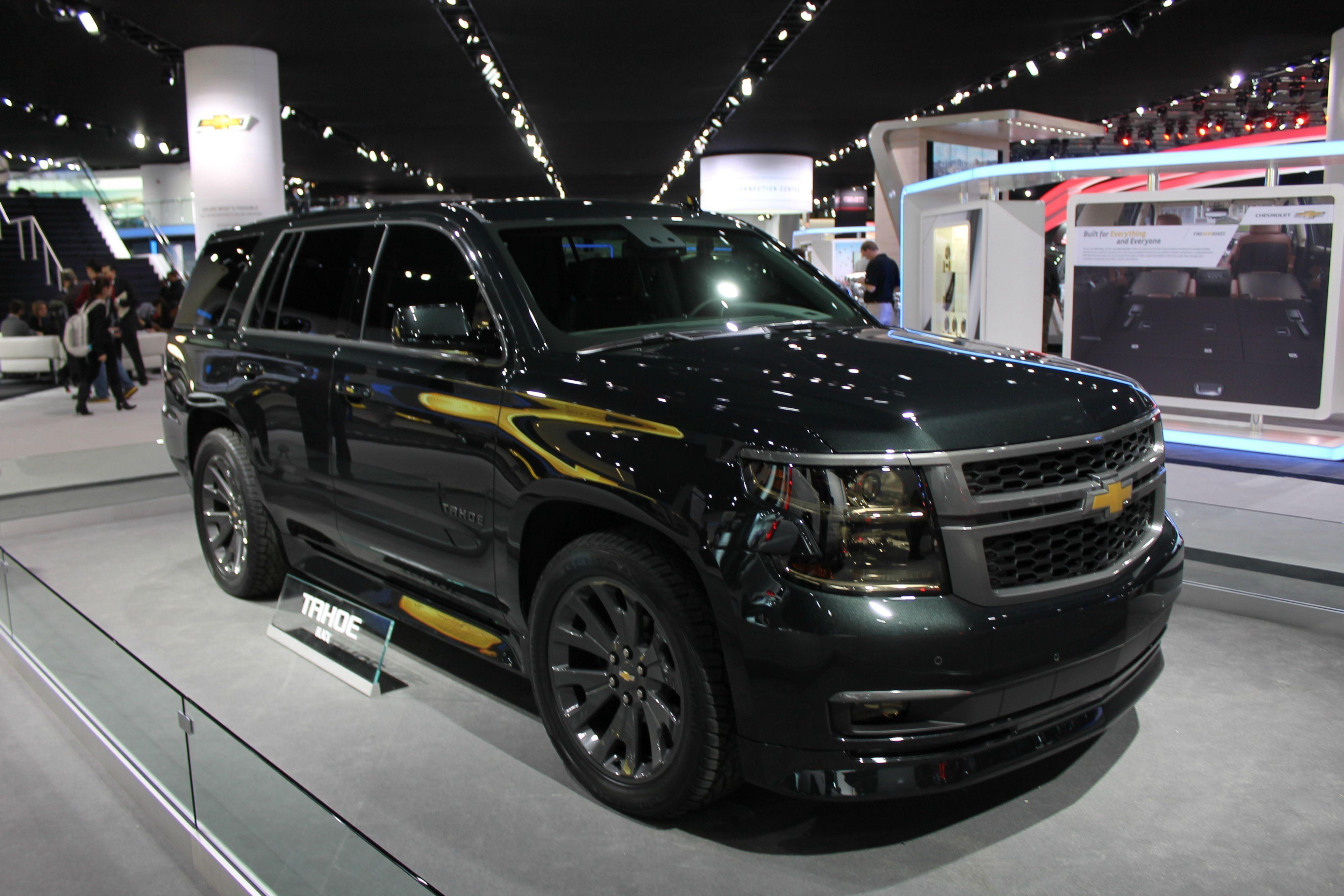 Chevrolet tahoe black