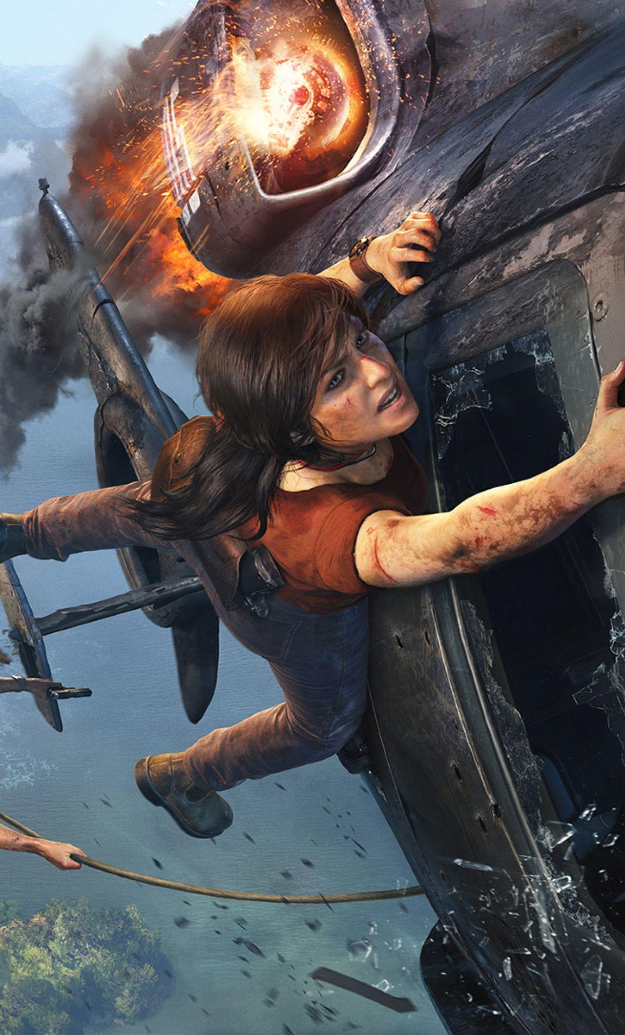 1280x2120 Uncharted The Lost Legacy Chloe Frazer Nadine Ross