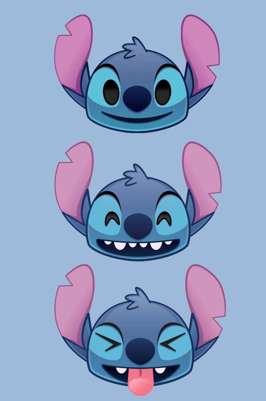 850x1280 Happy Stitch Wallpaper