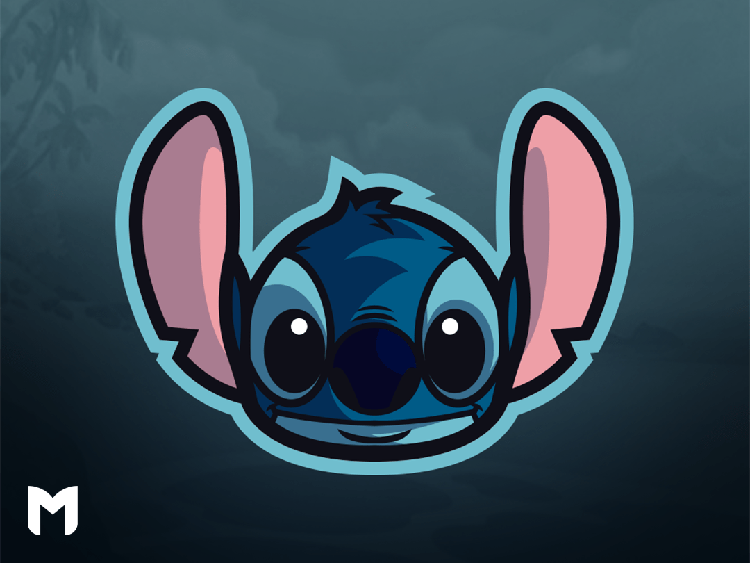 1080x810 Cute Stitch Mascot Logo by Manu on Dribbble
