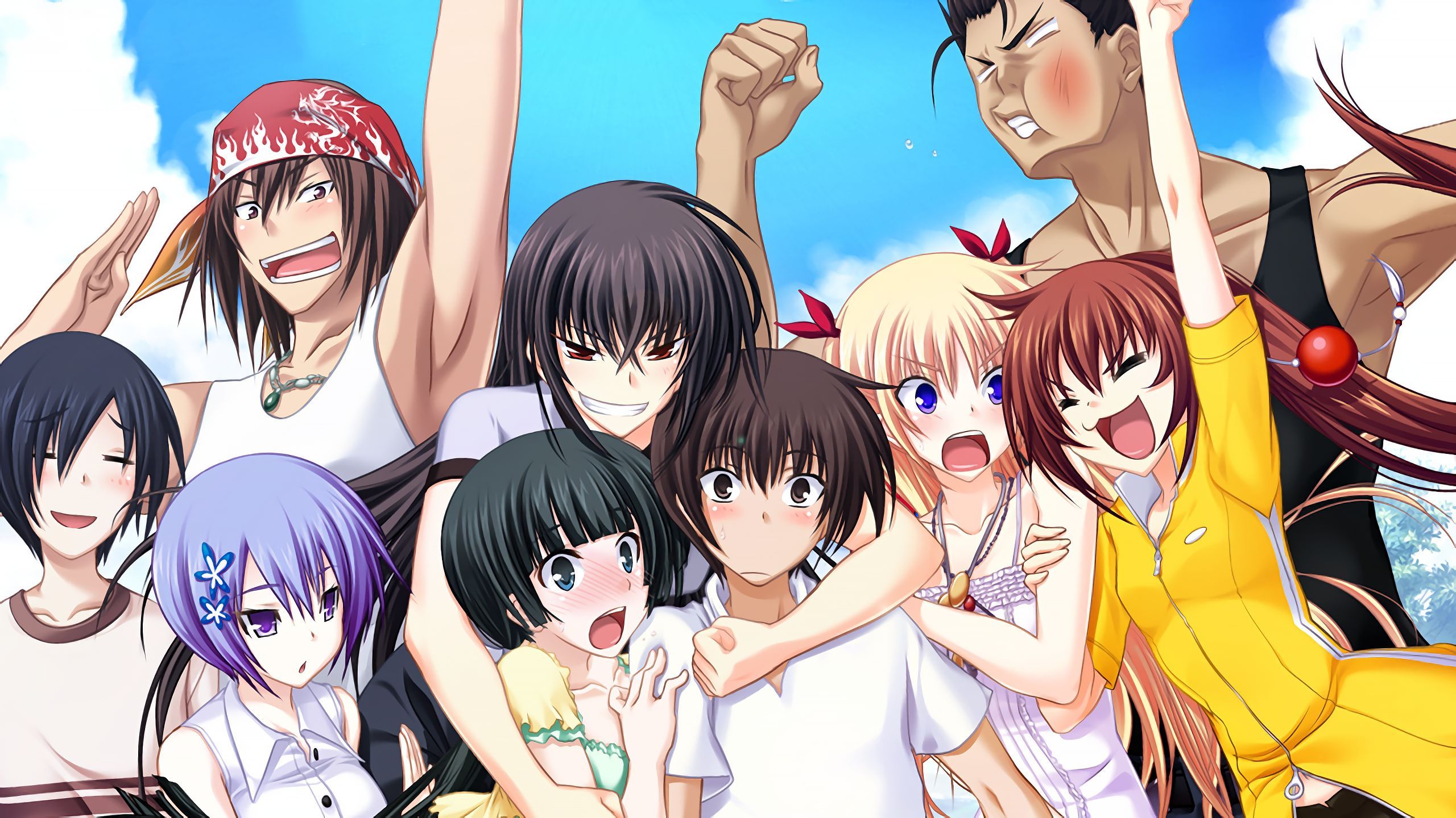 2560x1440 Majikoi Oh! Samurai Girls Phone Wallpaper: Free 4K & HD Downloads
