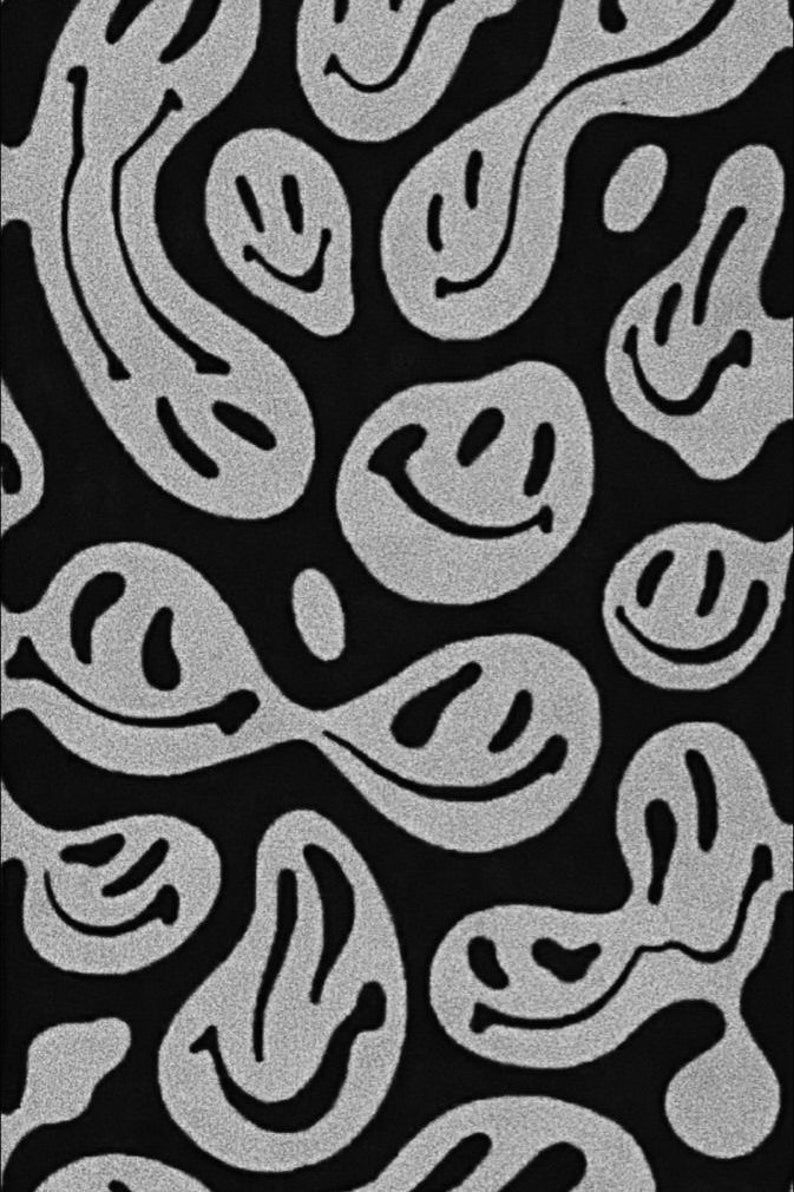 794x1192 Black Y2k Wallpaper