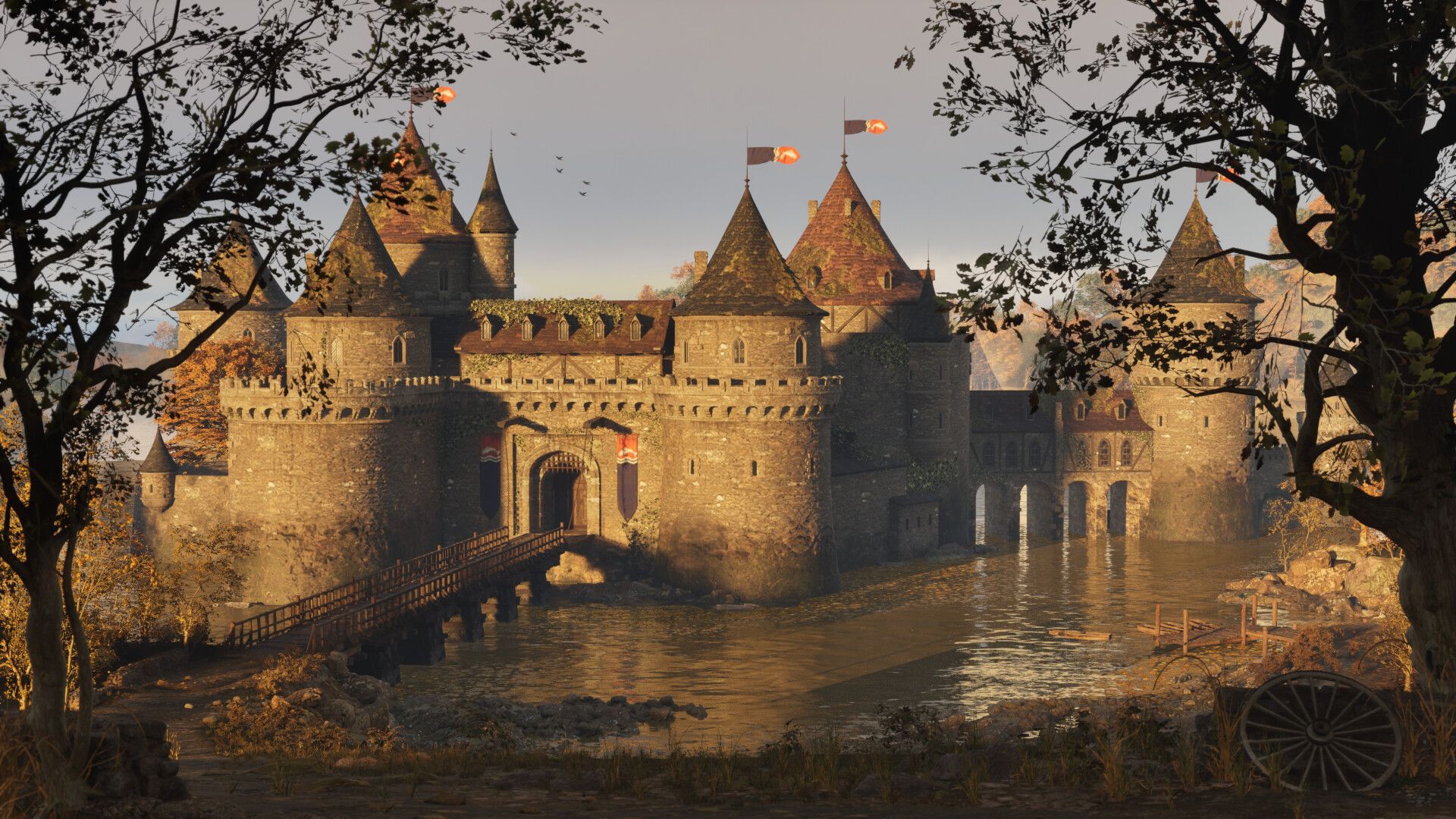 1920x1080 RIVERRUN- Game of Thrones 3D environment Project