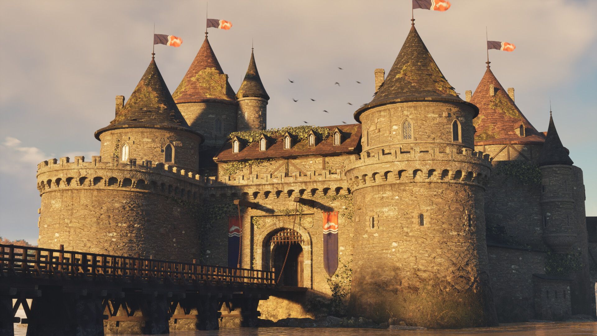 1920x1080 RIVERRUN- Game of Thrones 3D environment Project
