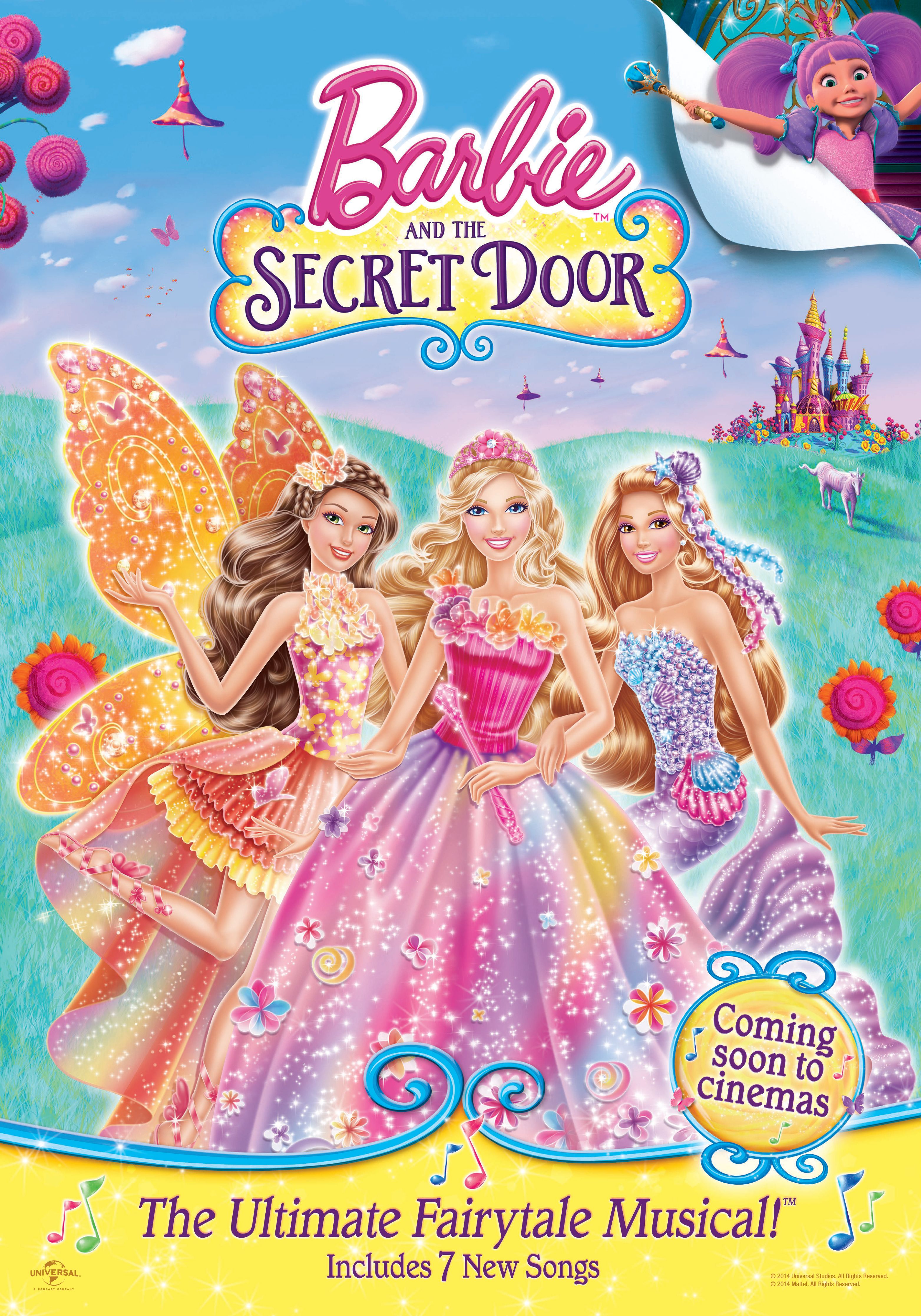 3127x4467 Barbie and The Secret Door