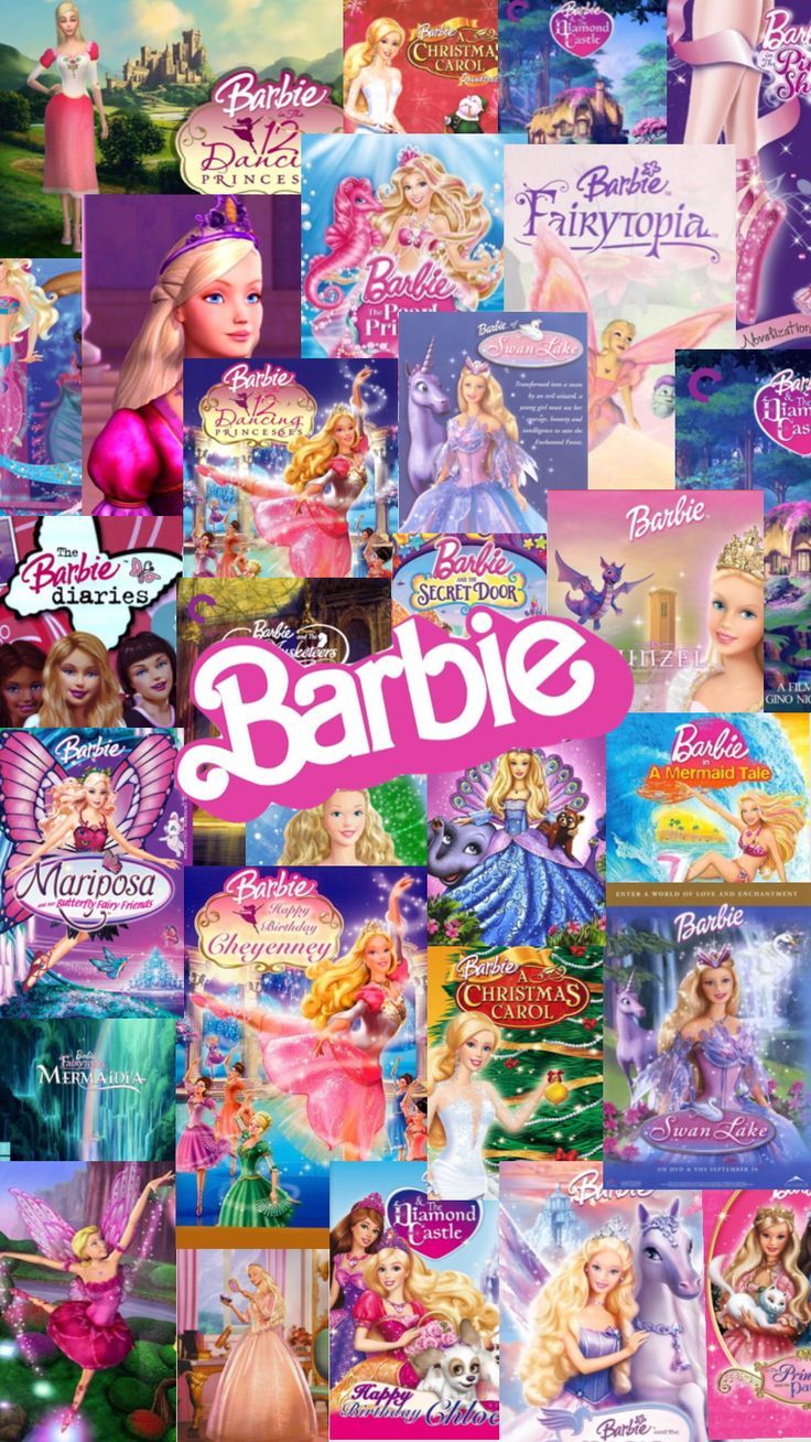 736x1308 Check out layceeb06's Shuffles #barbieasrapunzel #barbiemovies. Barbie movie iphone wallpaper, Barbie movie collage, Wallpaper princesas