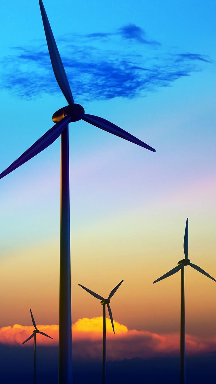 736x1309 Wind Mill Windmill Wind Turbine Renewable Energy Clean Sunrise