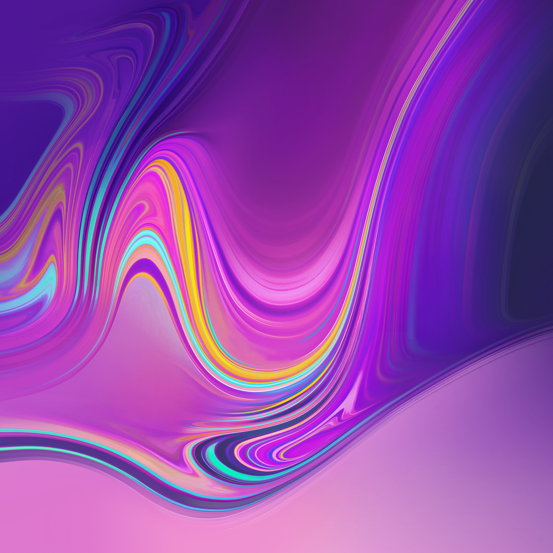 1800x1800 Samsung Galaxy A9 2018 Purple Paint Swirl Gradient Abstract