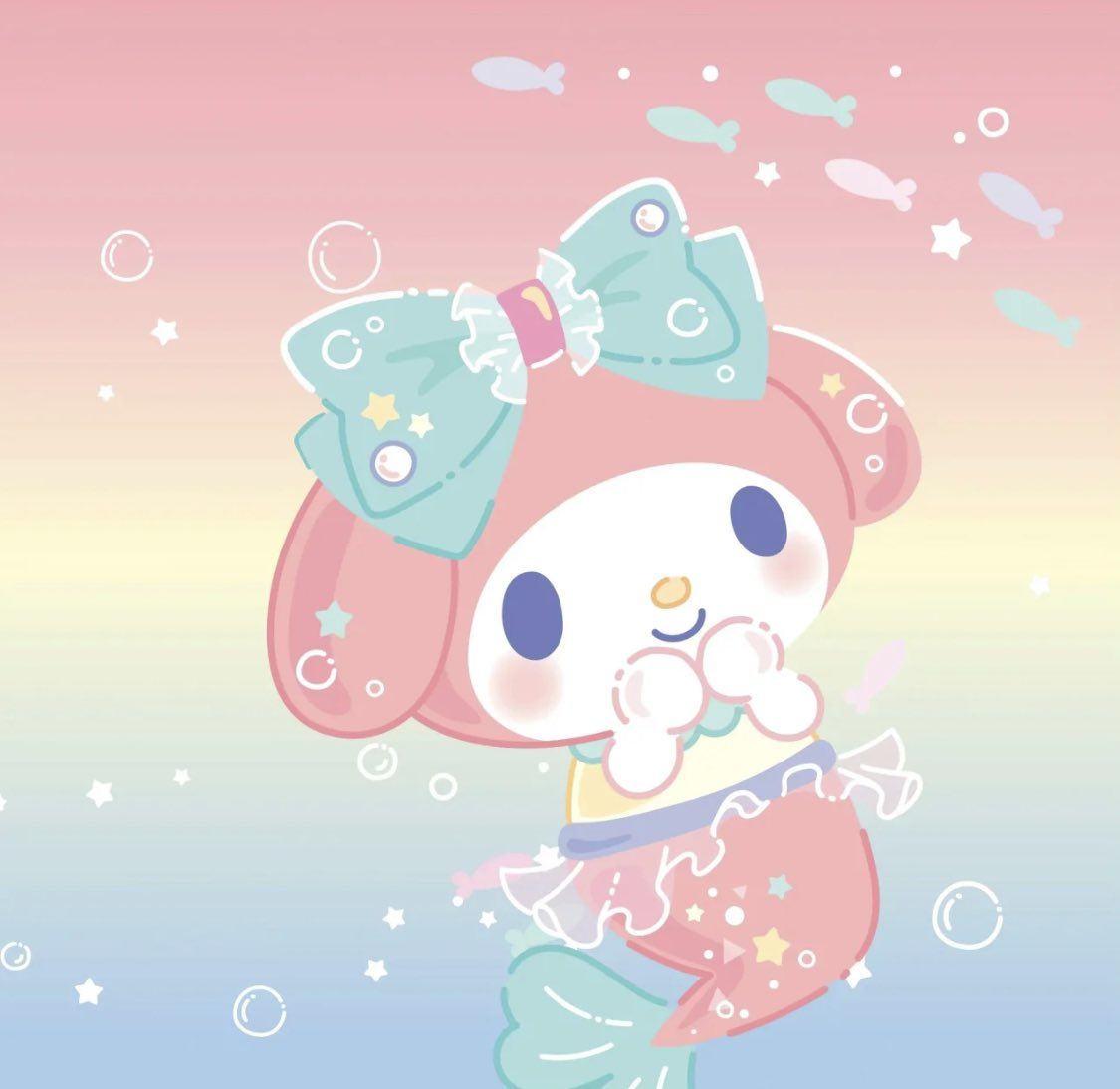 1125x1094 Melody_Mariland Lovely and charming little mermaid in the summer sea. ✨