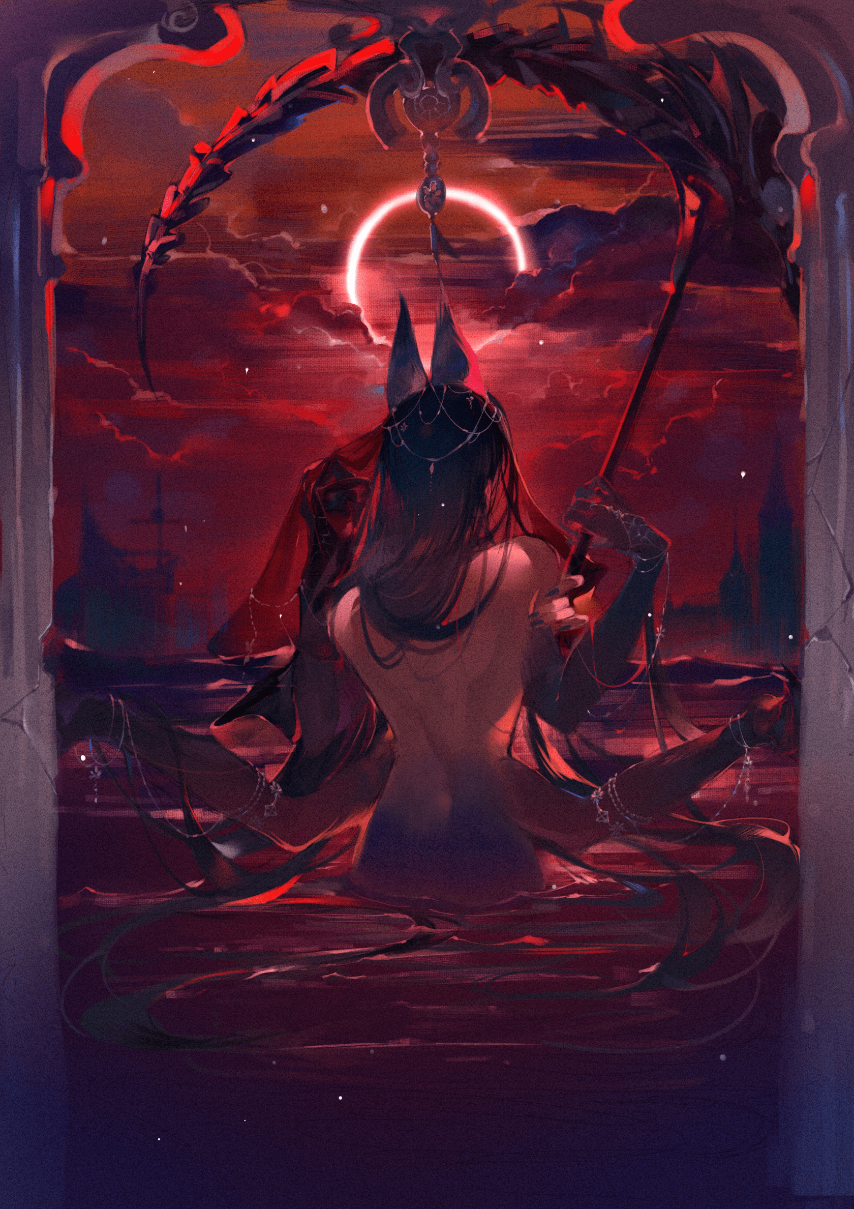 1680x2377 Evernight Goddess ideas. evernight goddess, lord of the mysteries demoness, evernight goddess lotm