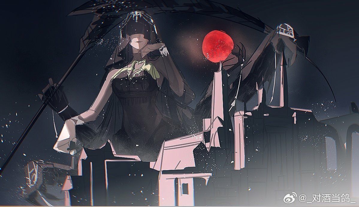 1198x691 I love how the Goddess Evernight looks in Lord of Mysteries