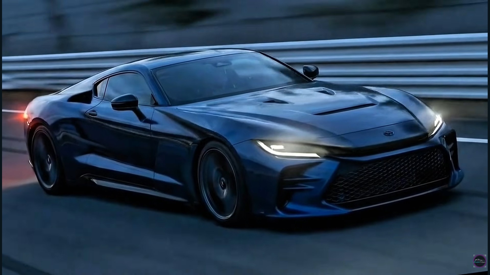 1920x1080 All New Toyota Motor Corporation GR GT V8 Supercar Is So Ready To Shine Brightly In CGI