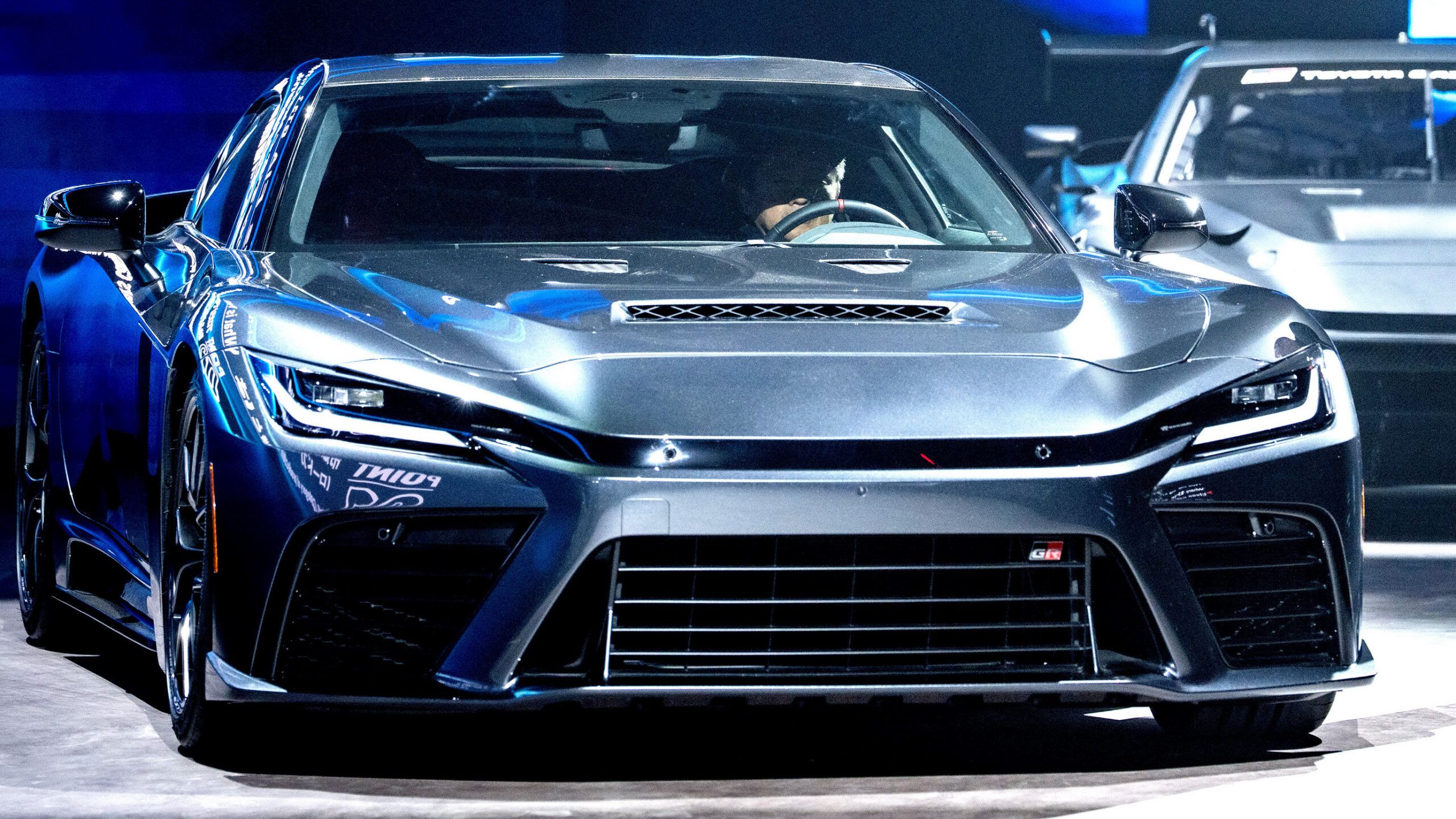 2560x1440 Toyota GR GT Looks Like A Batmobile And Hits Like A Supercar