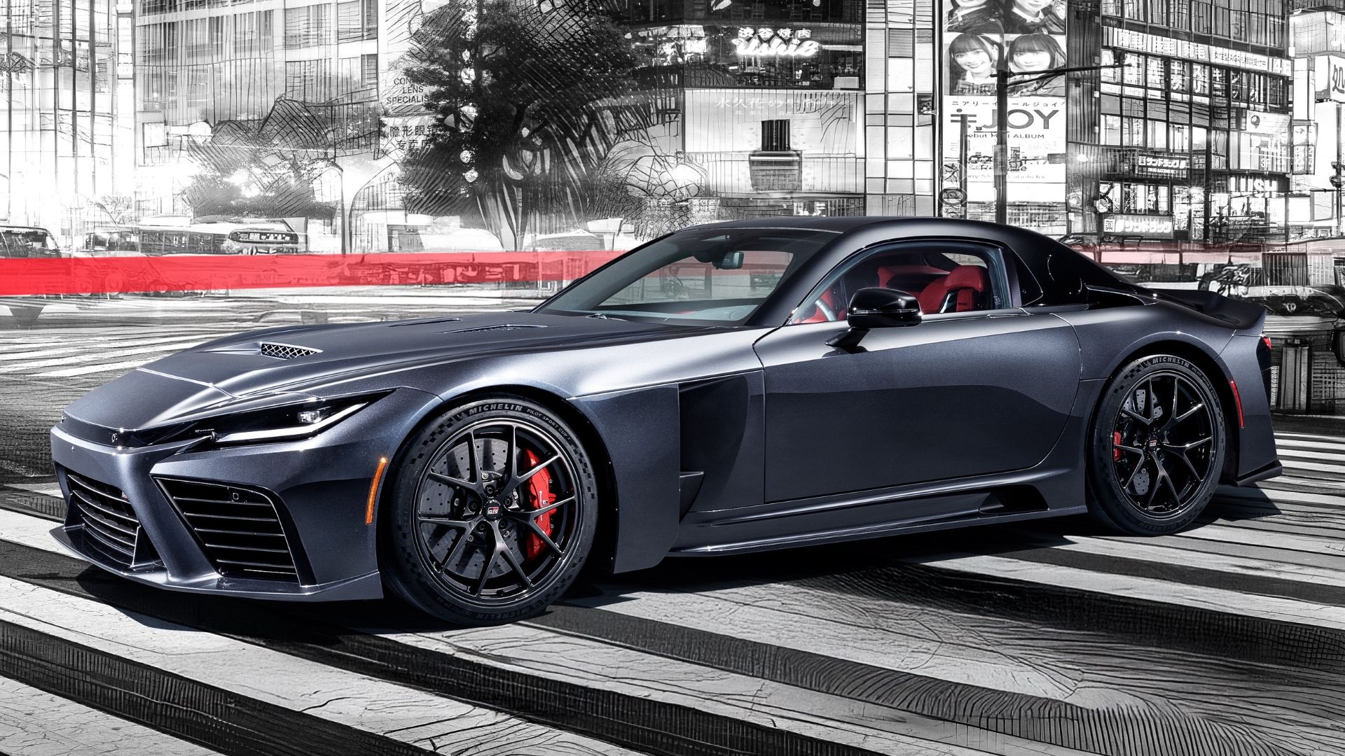 1920x1080 Up Close With The Twin Turbo V8 Toyota GR GT: A Long Bonneted Thunderstorm