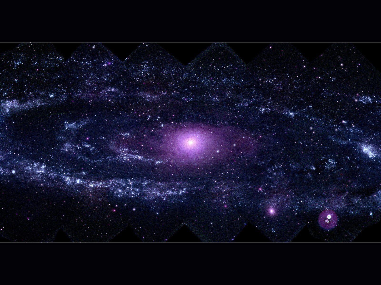 1600x1200 Cosmic Purple Space Wallpaper