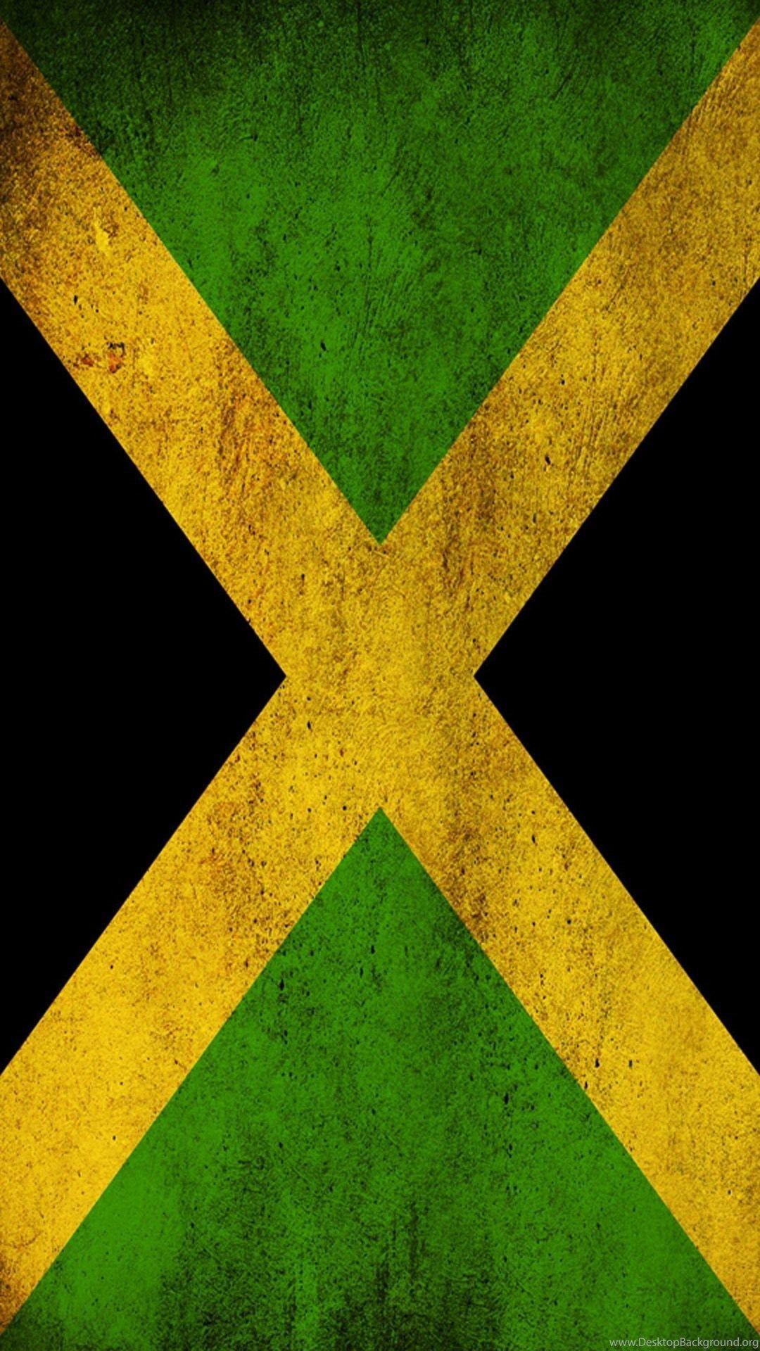 1080x1920 Jamaican Flag HD Wallpaper iPhone 6 Plus