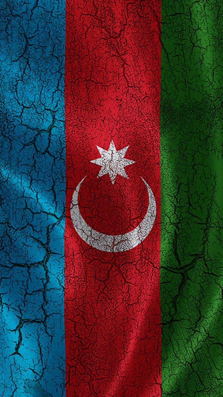 720x1280 Azerbaijan flag.Azerbaycan bayragi divar kagizi.wallpaper.Grunge