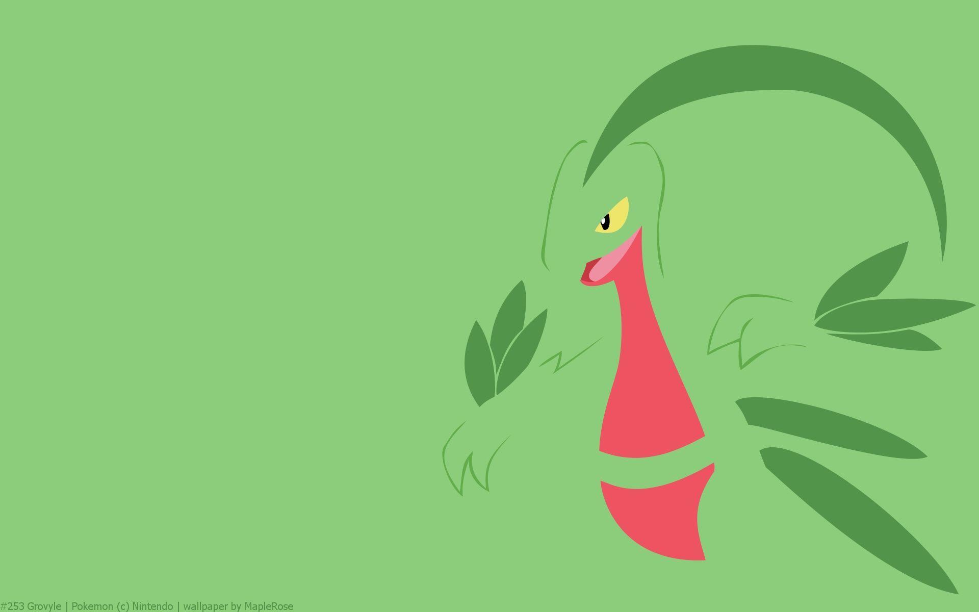1920x1200 Grovyle. PokéWalls