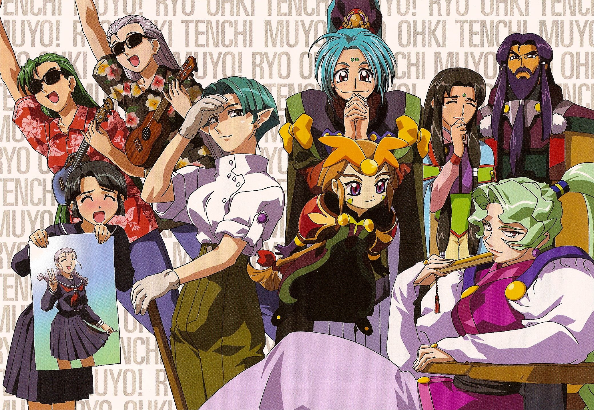 2078x1432 Tenchi Muyo War On Geminar Wallpaper
