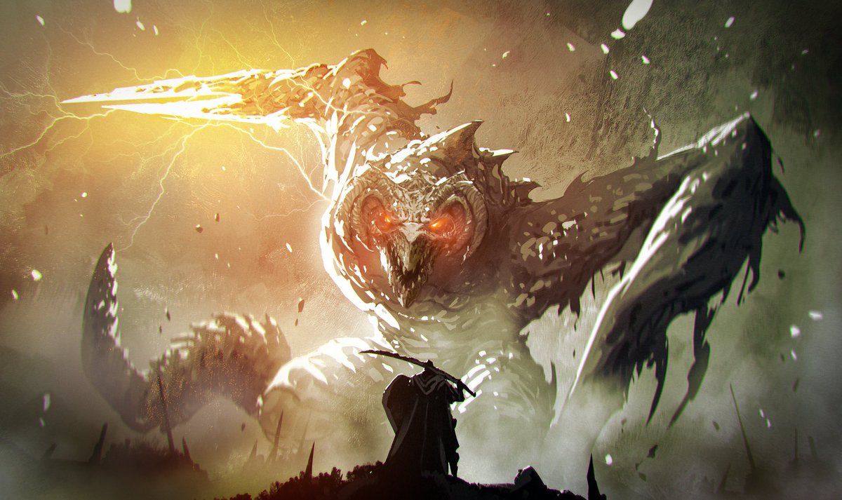 1200x713 Fan art. Elden Ring the Dread Artist: @kalmahul