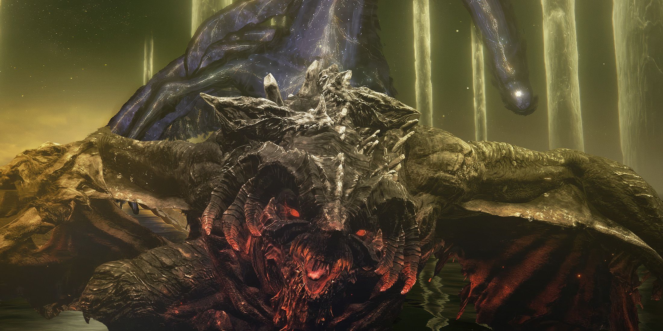 2200x1100 Elden Ring: Shadow of the Erdtree's Bayle Fight Is Elden Beast Again