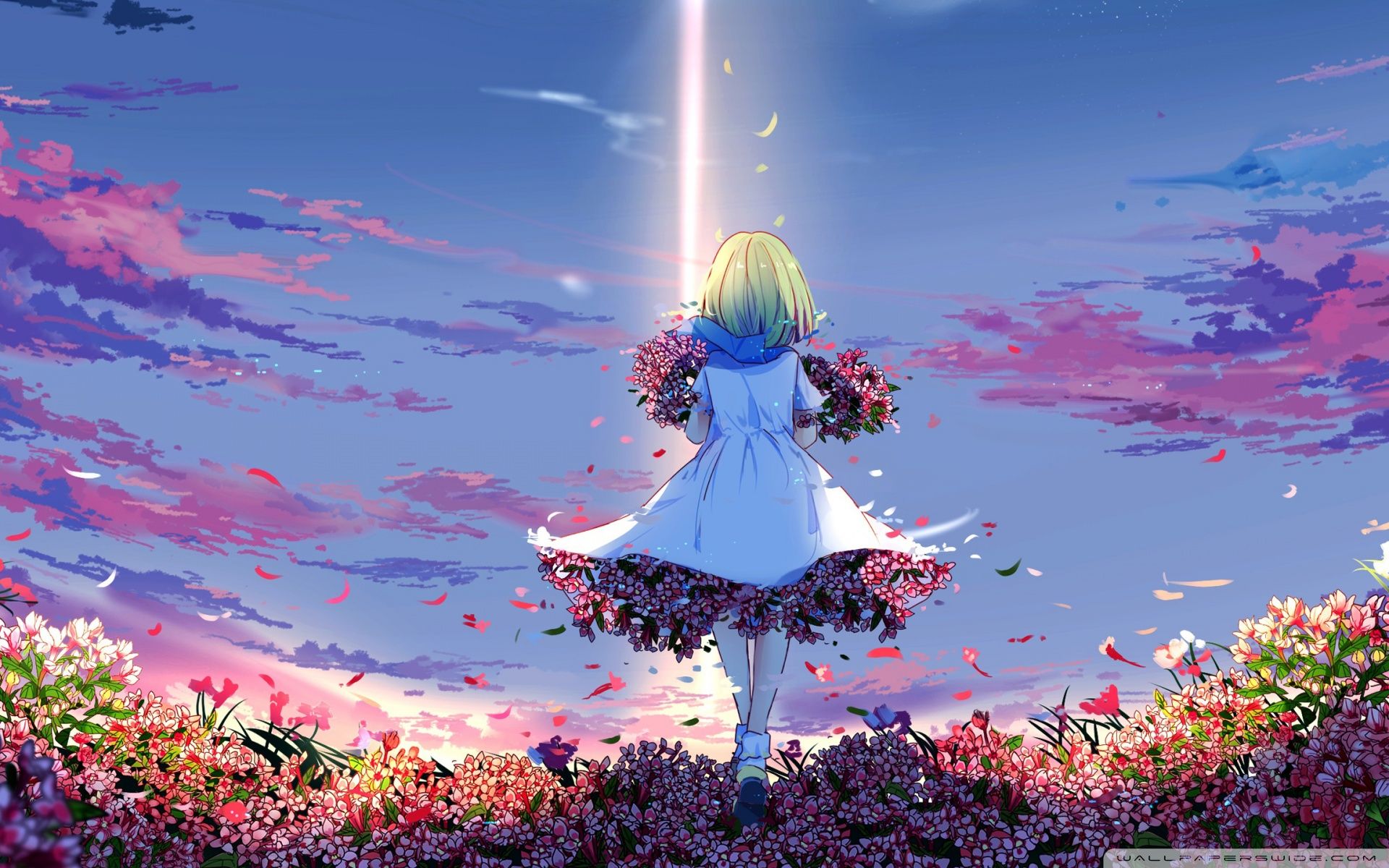 1920x1200 Anime Girl 4K UHD Wallpaper for UltraHD Desktop and TV : Widescreen and UltraWide Display : Dual Monitor : Smartphone and Tablet Devices