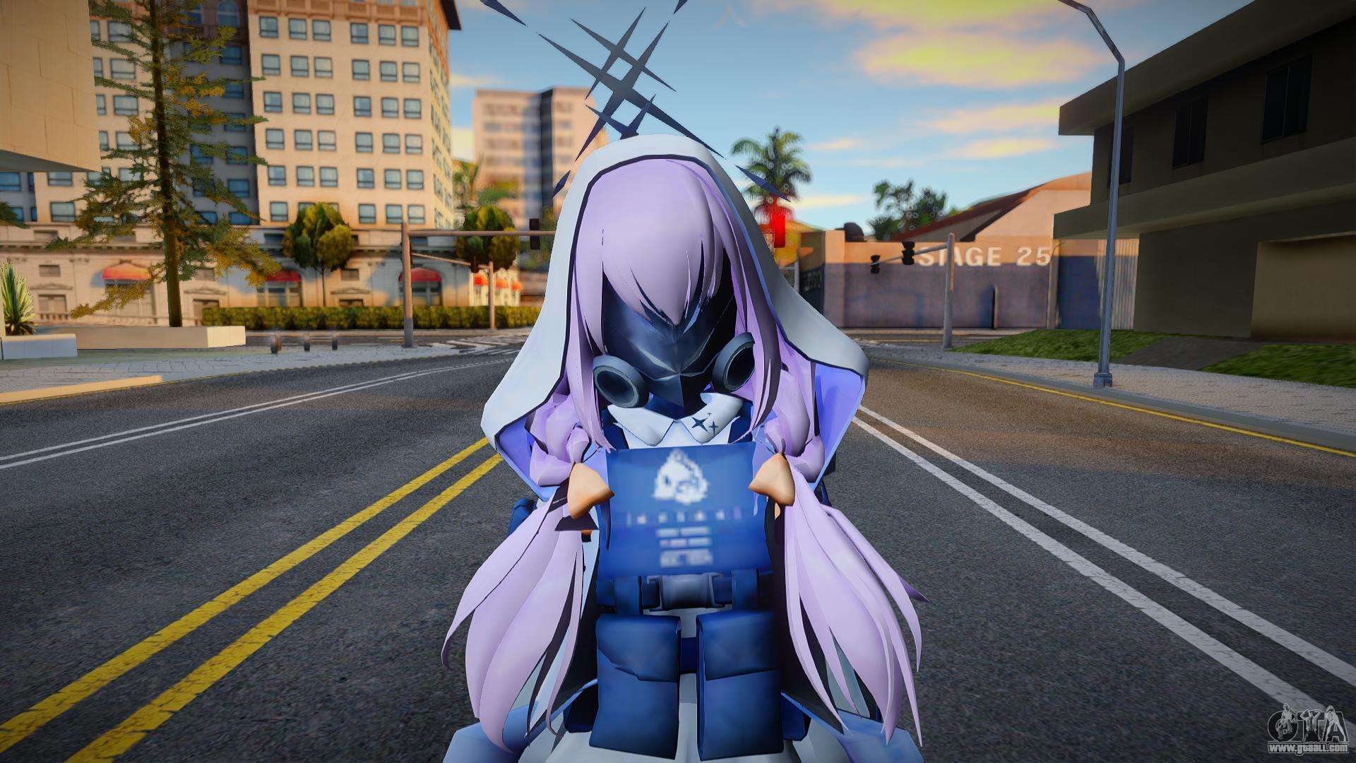 1920x1080 Atsuko Hakari (Blue Archive) for GTA San Andreas