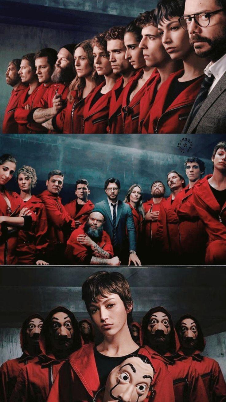 736x1308 La casa de papel!♡. Netflix, Netflix series, Wallpaper