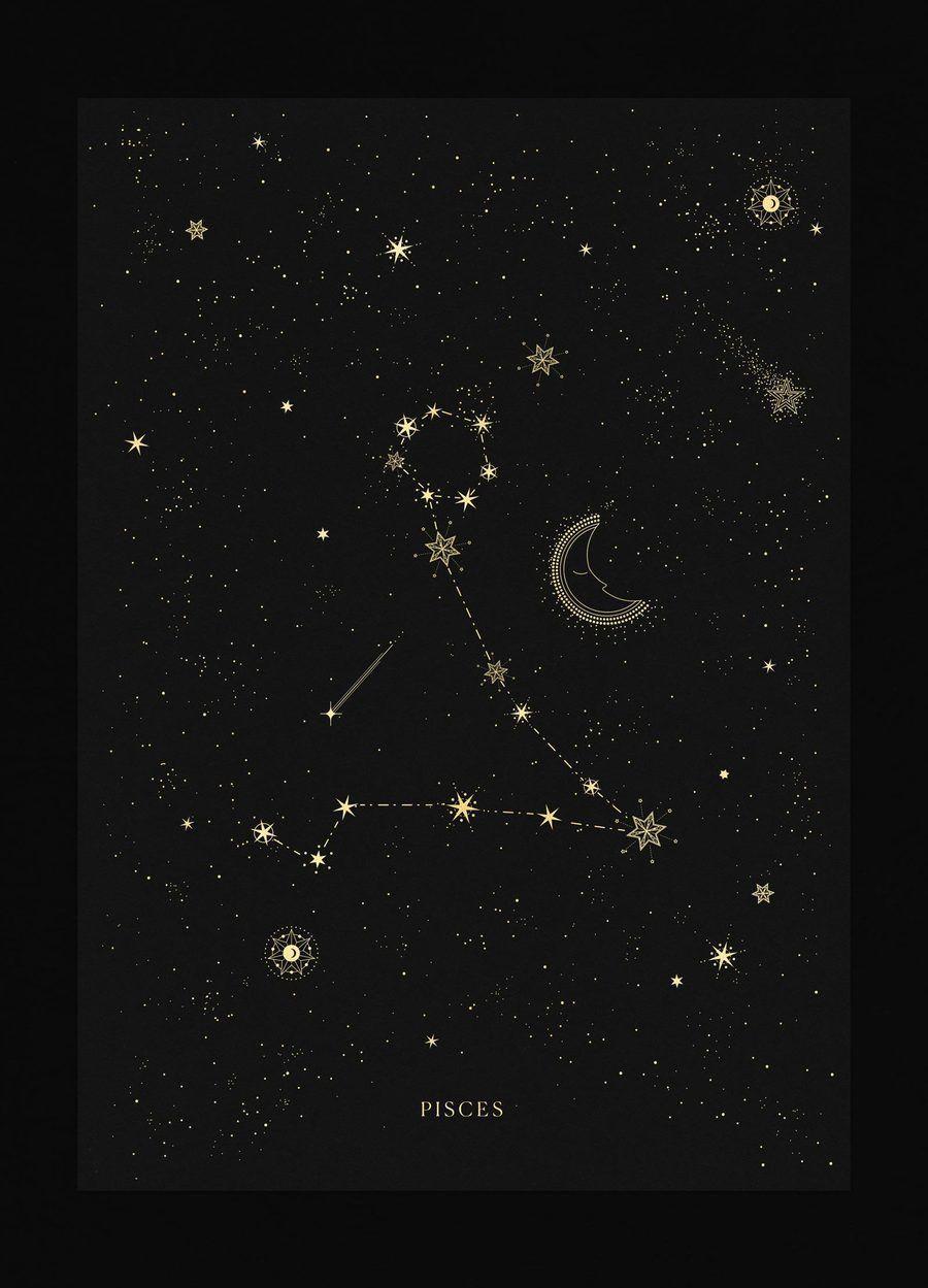 900x1249 Pisces Constellation. Pisces constellation, Pisces constellation