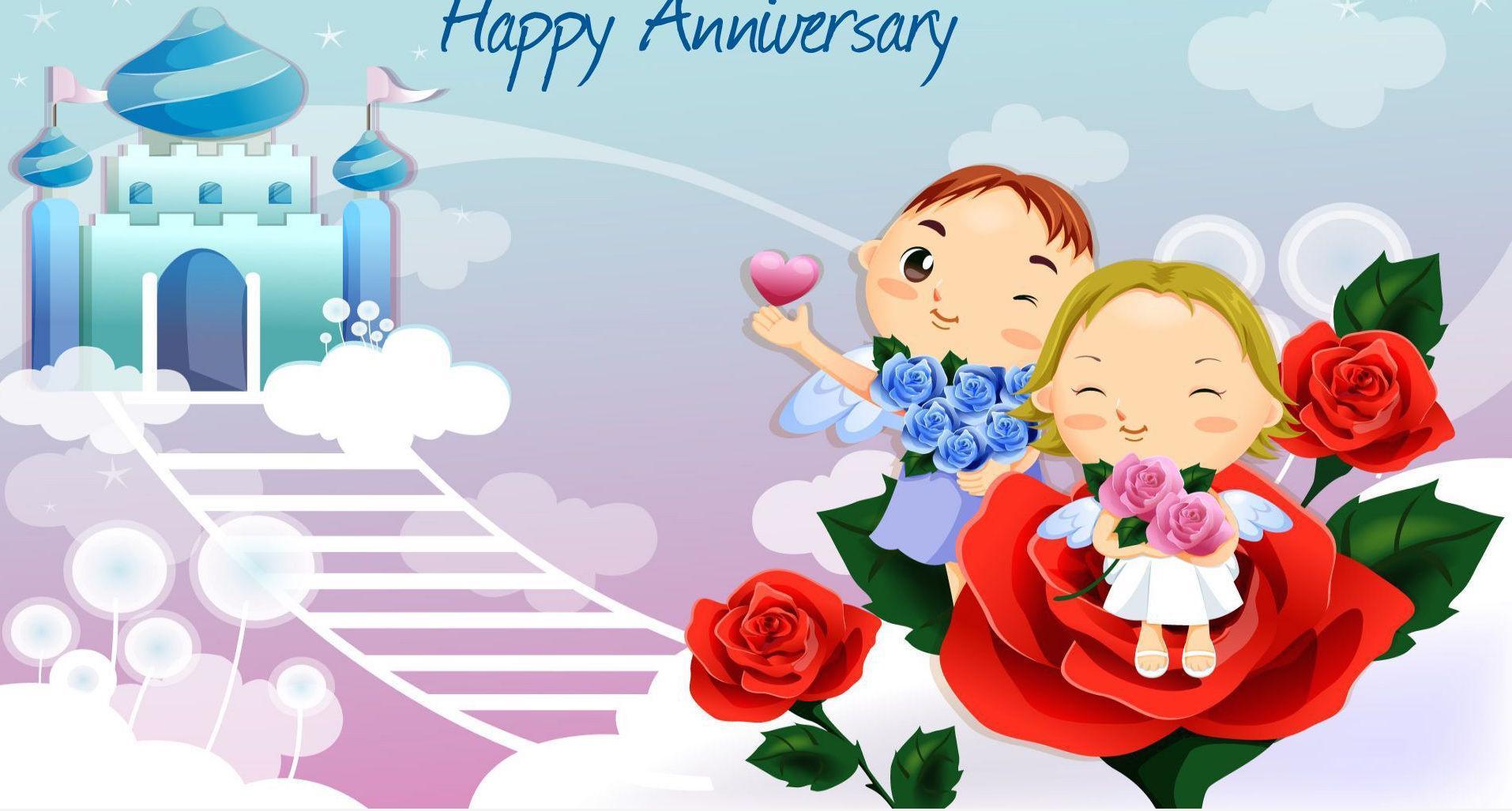 1914x1027 Happy Anniversary Wallpaper for Android
