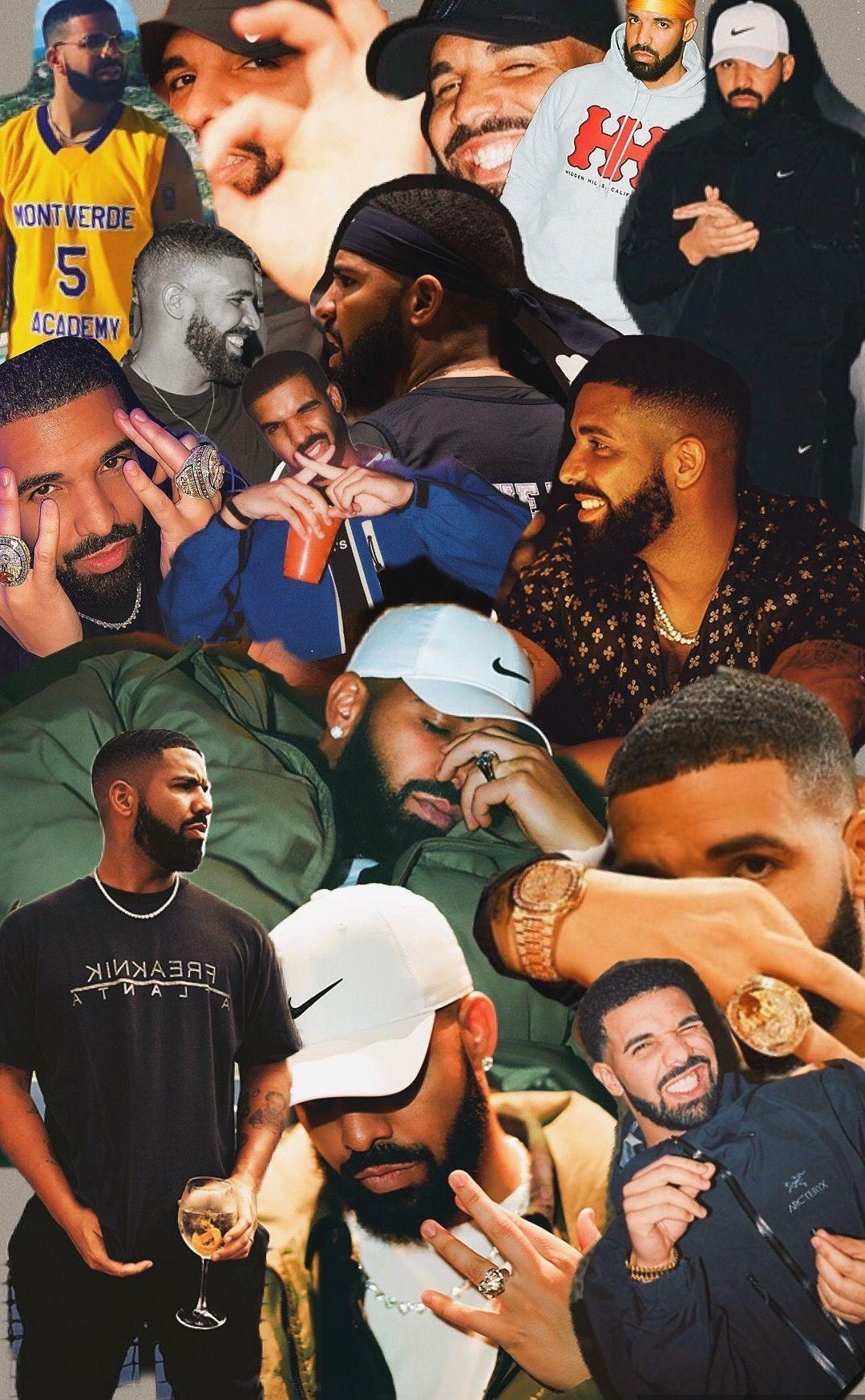 1079x1746 Drake collage. Drake iphone wallpaper, Drake wallpaper, Drake