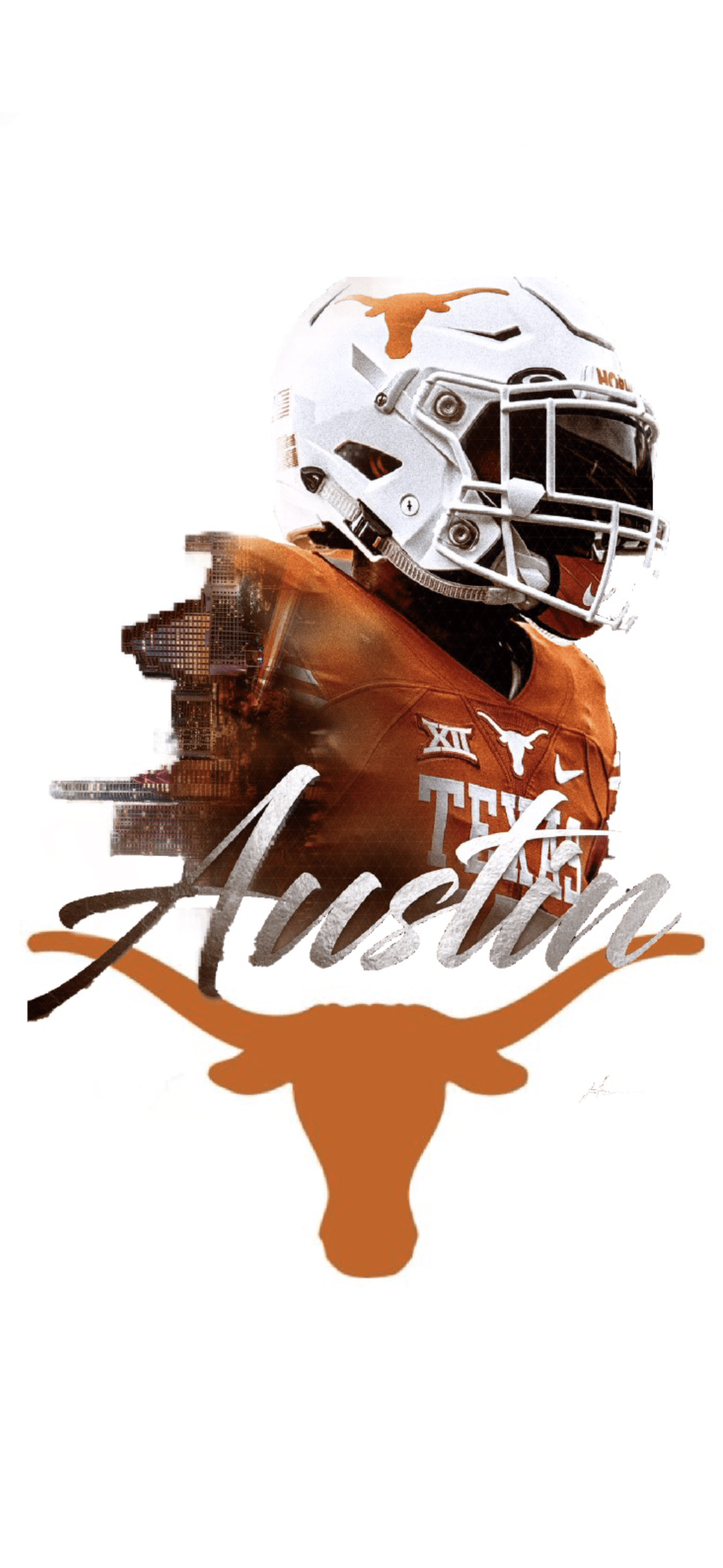 1125x2436 Texas longhorns wallpaper. Football