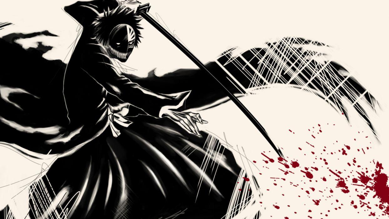 1244x700 Blood Bleach Hollow Ichigo zanpakuto wallpaperx1080